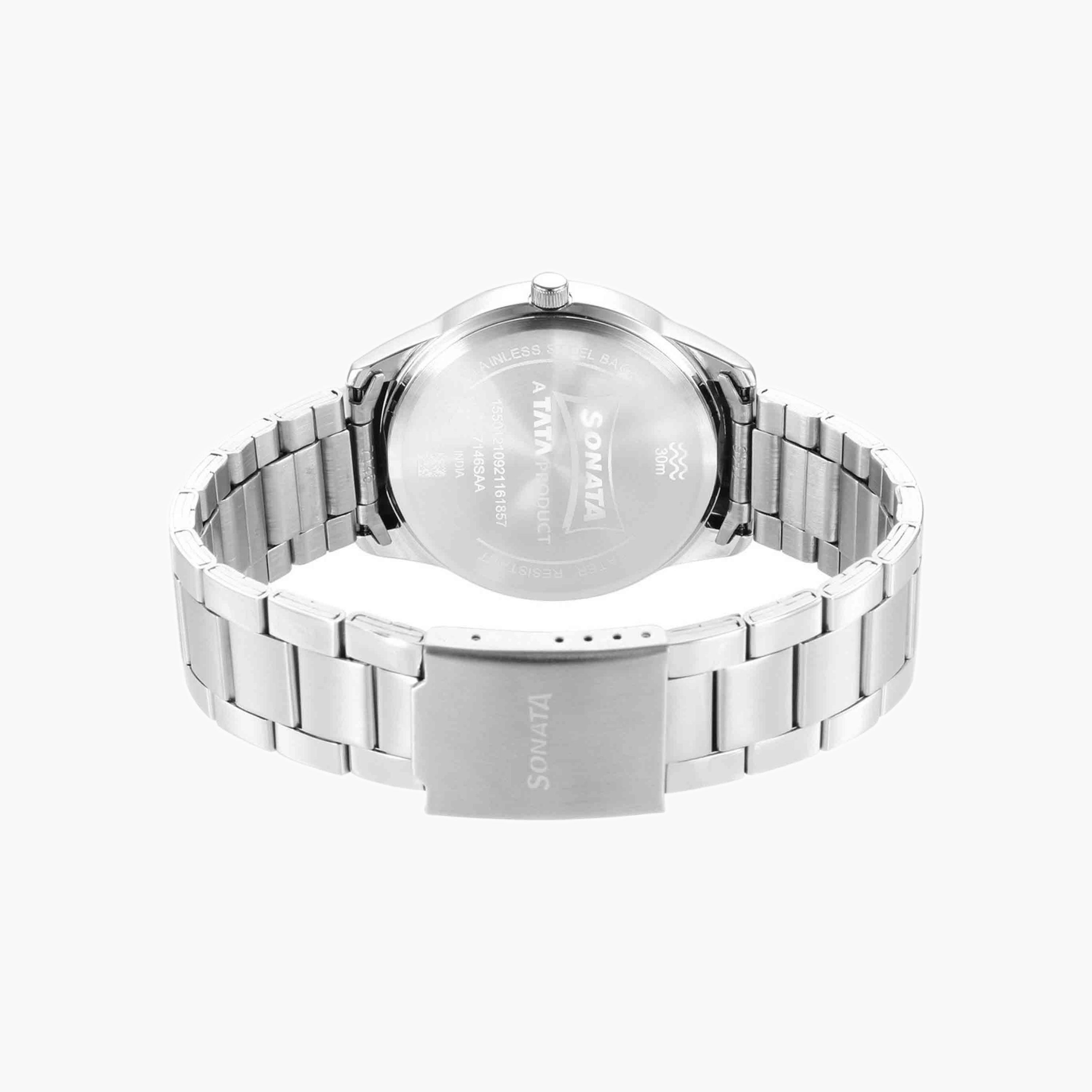 Stainless Steel Analogue Watch-men-watchesandjewellery-watches-image-4