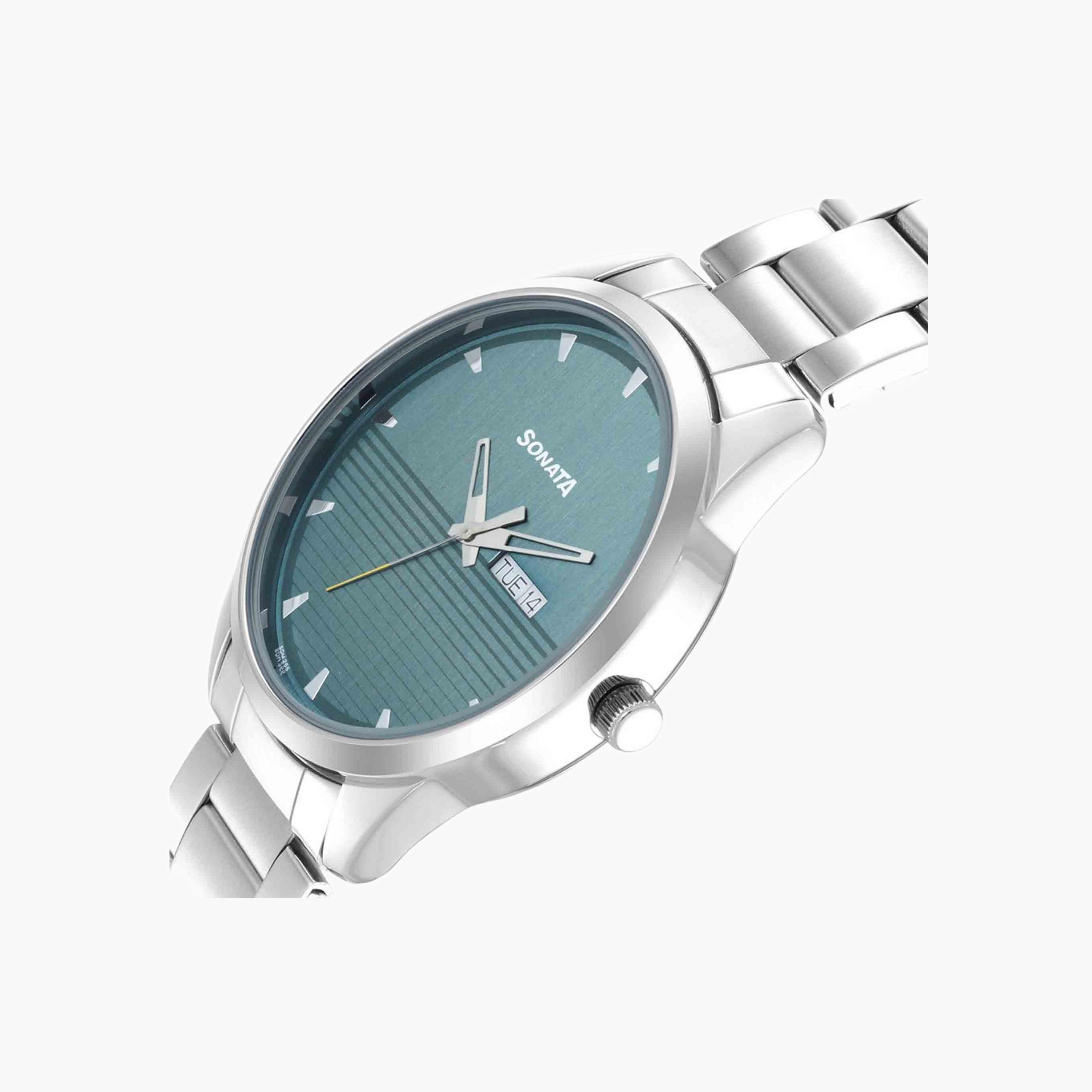 Stainless Steel Analogue Watch-men-watchesandjewellery-watches-image-5