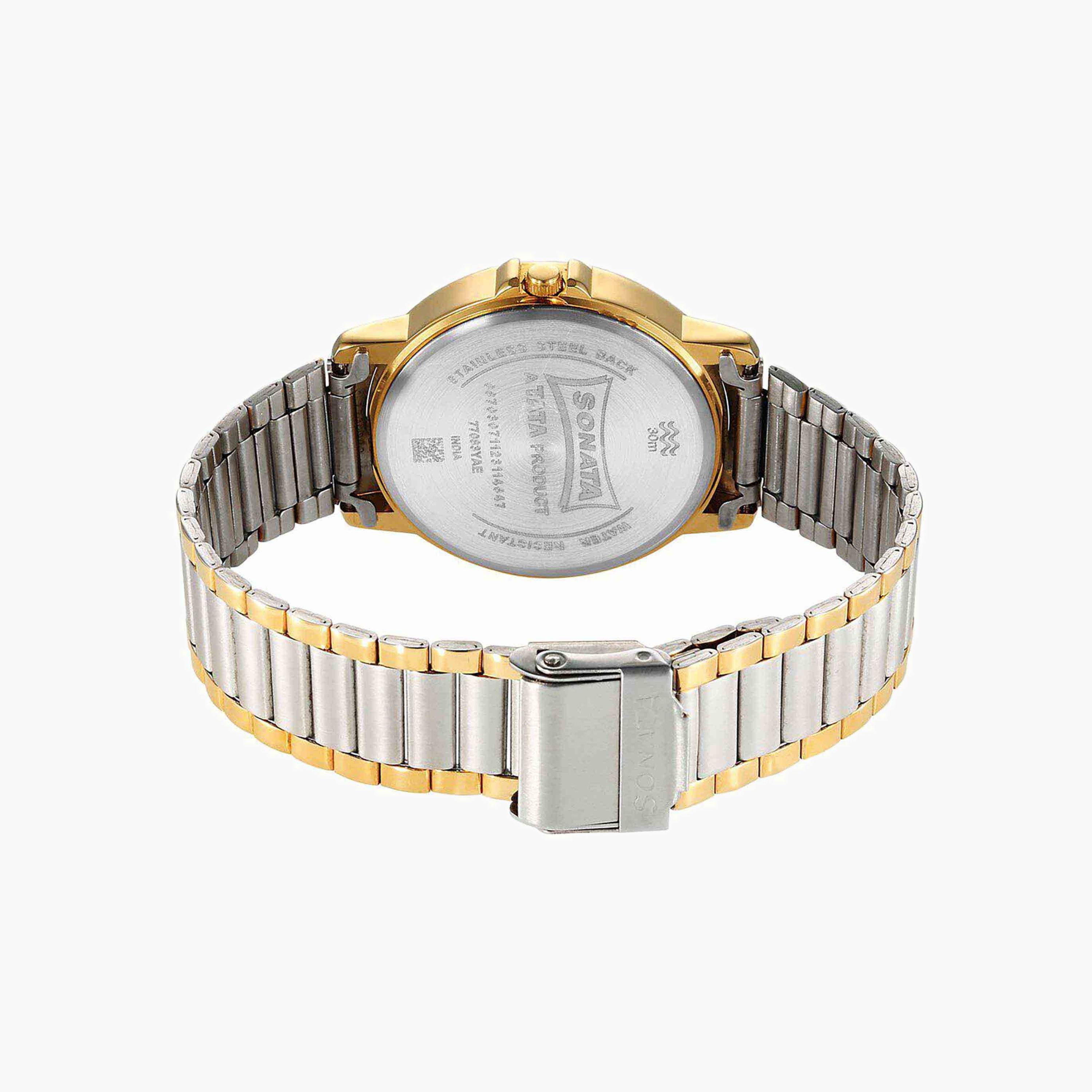 Sonata Two-Tone Men's Analogue Watch-men-watchesandjewellery-watches-image-2