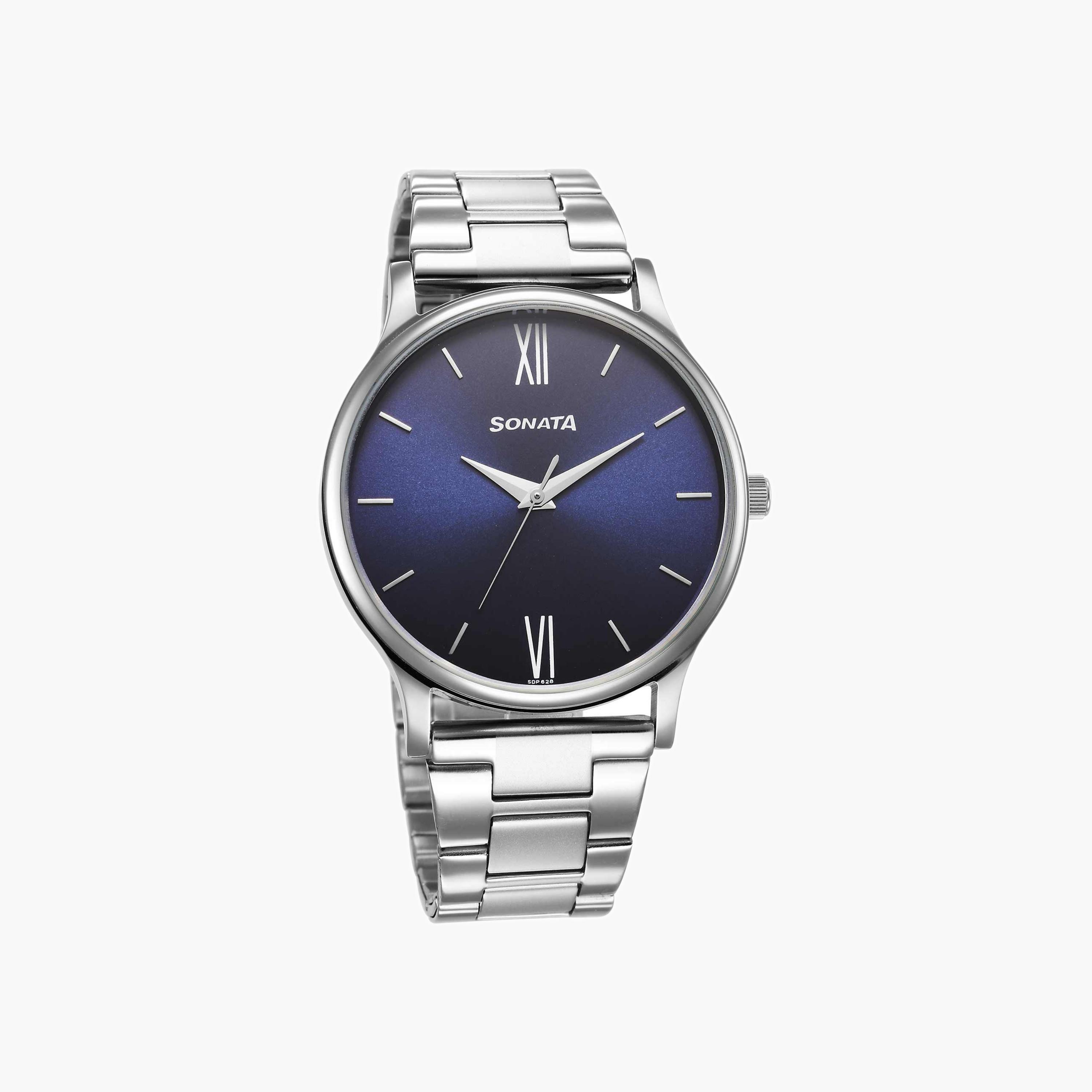 ساعة أنالوج للرجال بسوار معدني-men-watchesandjewellery-watches-image-1
