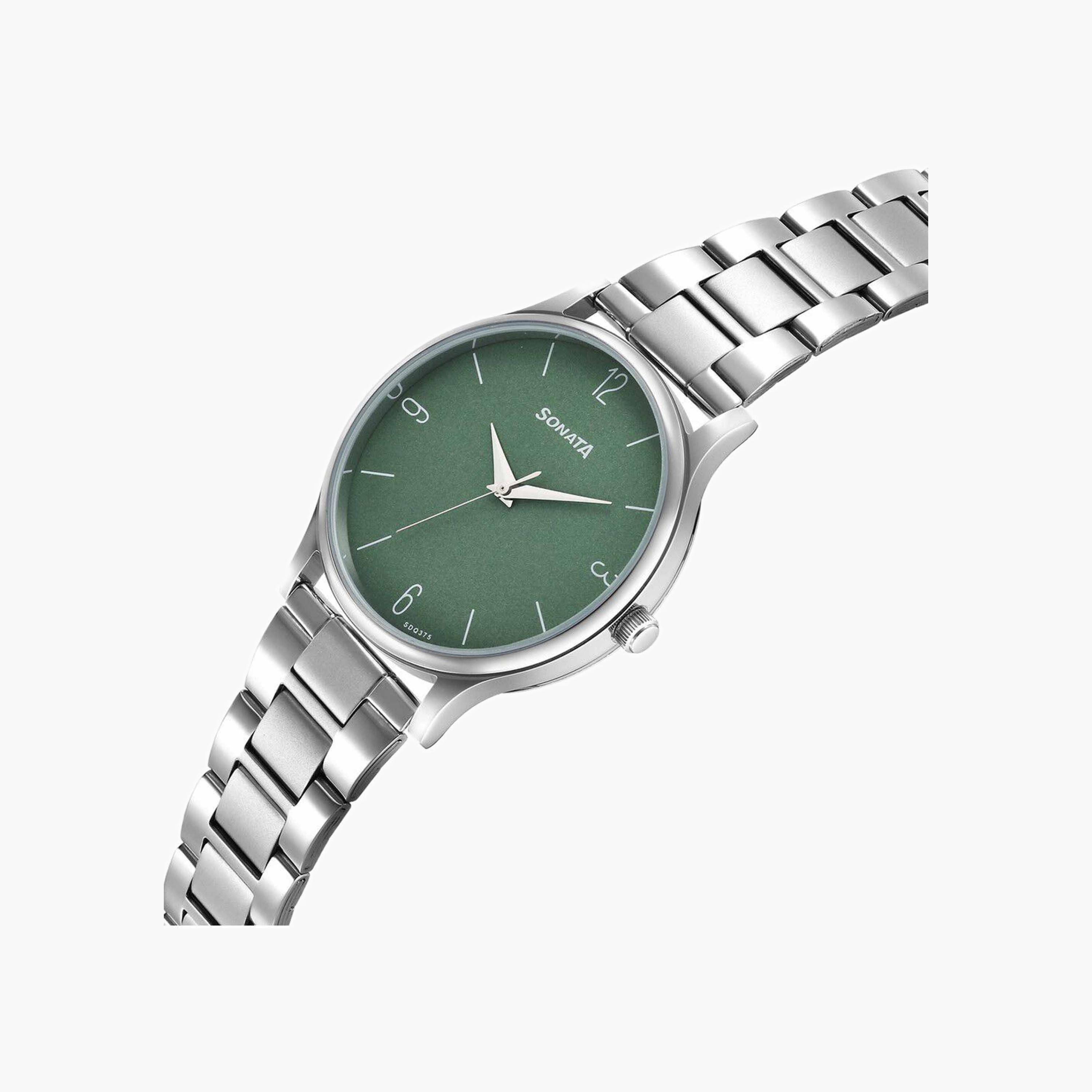 ساعة سوناتا للرجال بسوار من الستانلس ستيل-men-watchesandjewellery-watches-image-4