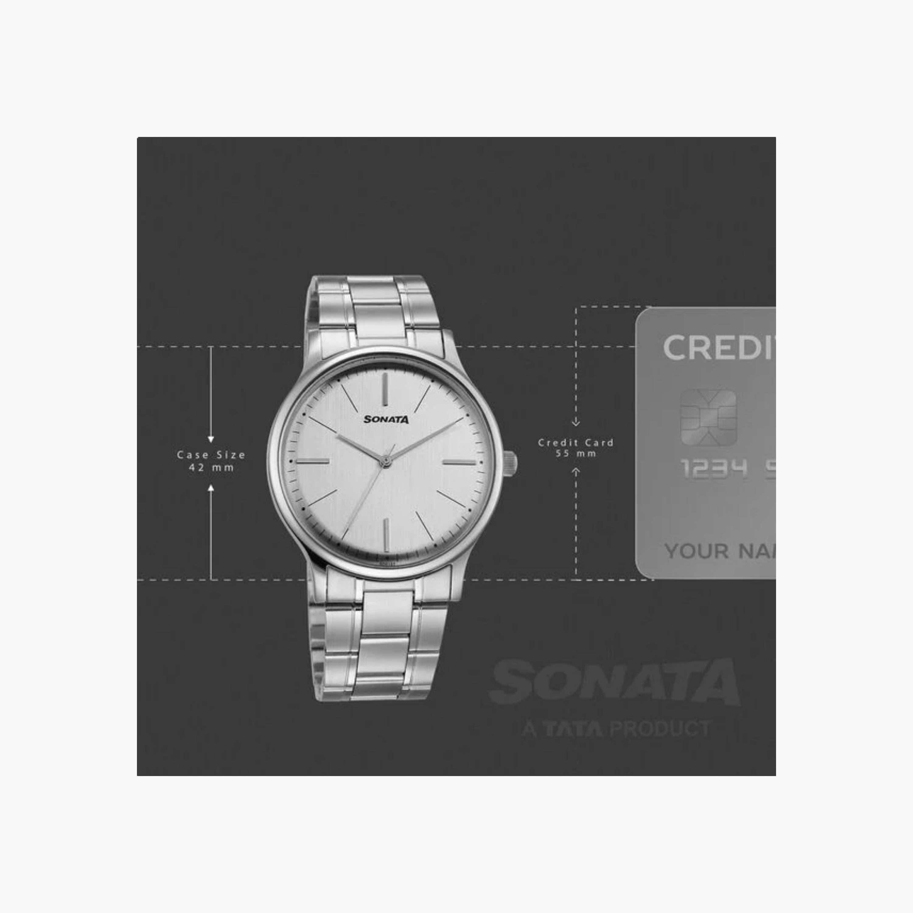 Sonata Silver Dial Analogue Watch-women-watchesandjewellery-watches-image-2