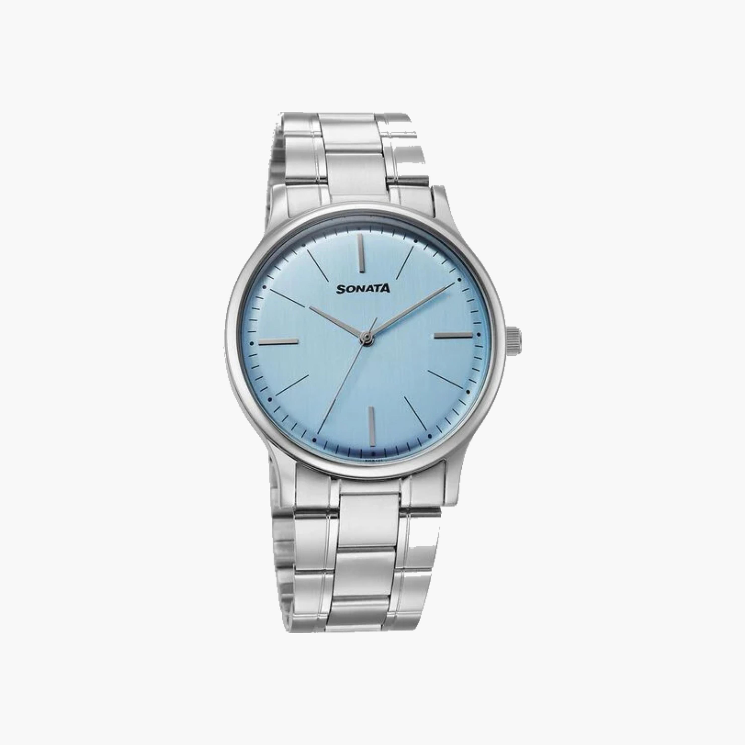 Sonata Analog Watch with Stainless Steel Strap-women-watchesandjewellery-watches-image-1