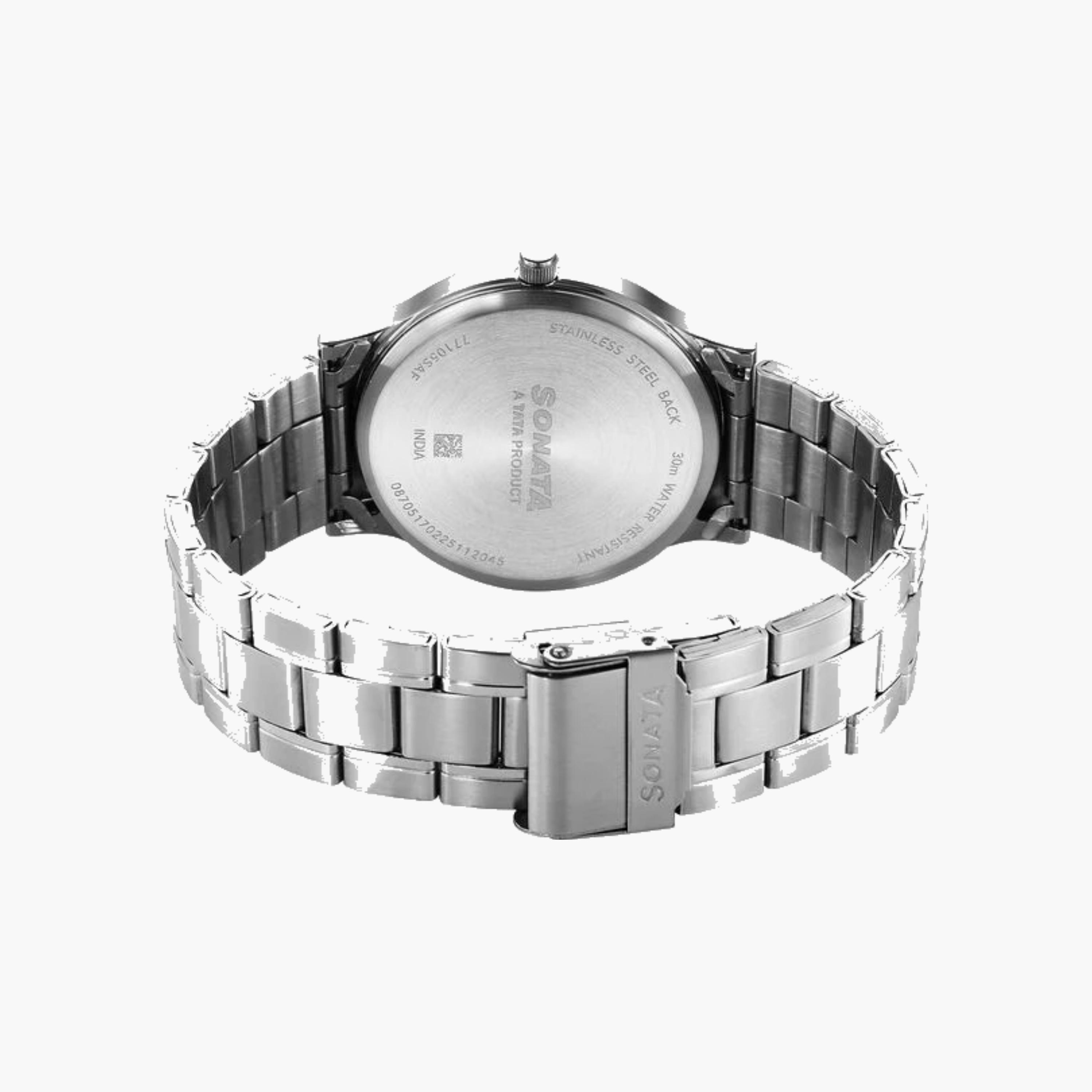 Sonata Analog Watch with Stainless Steel Strap-women-watchesandjewellery-watches-image-4
