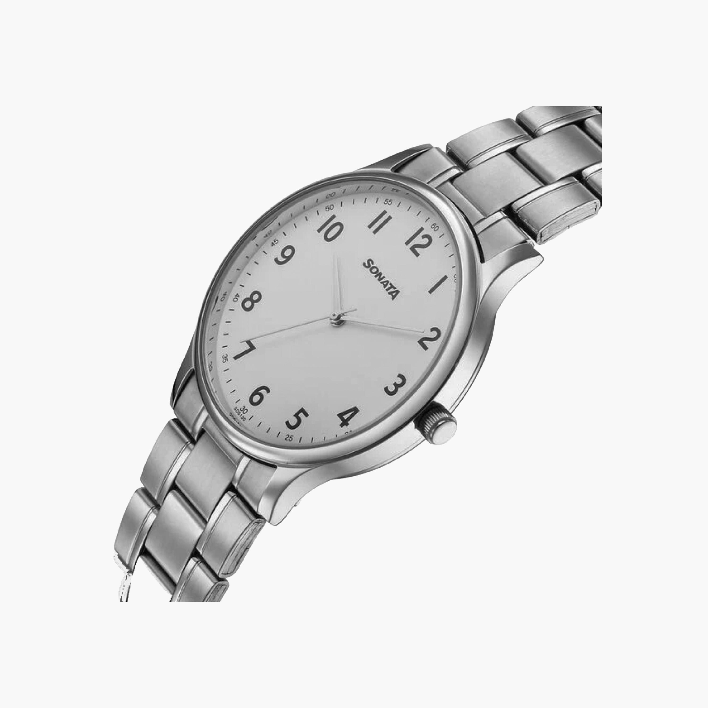 Sonata Classic Analog Watch with Metal Strap-women-watchesandjewellery-watches-image-2