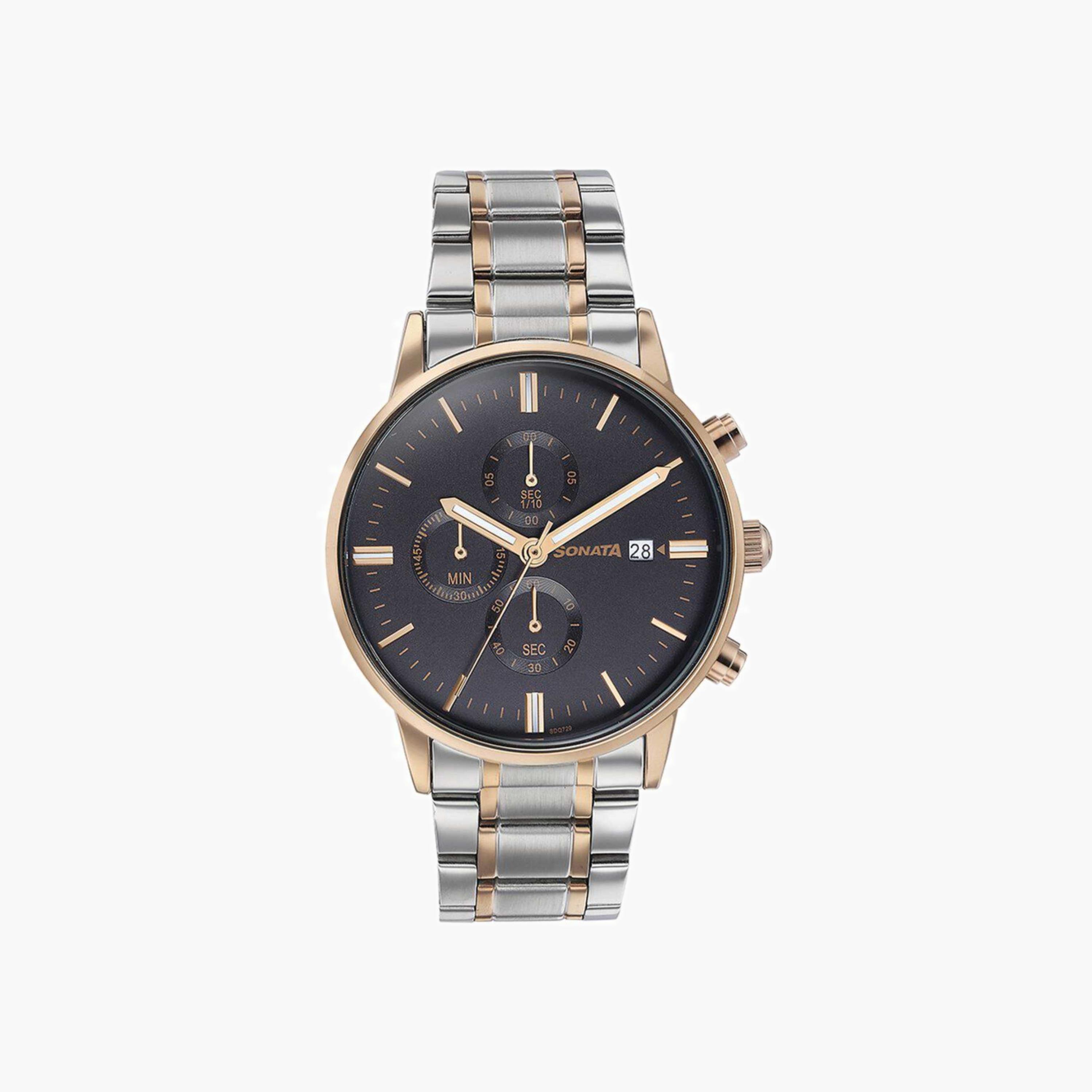 Sonata Men's Chronograph Analogue Watch-men-watchesandjewellery-watches-image-1