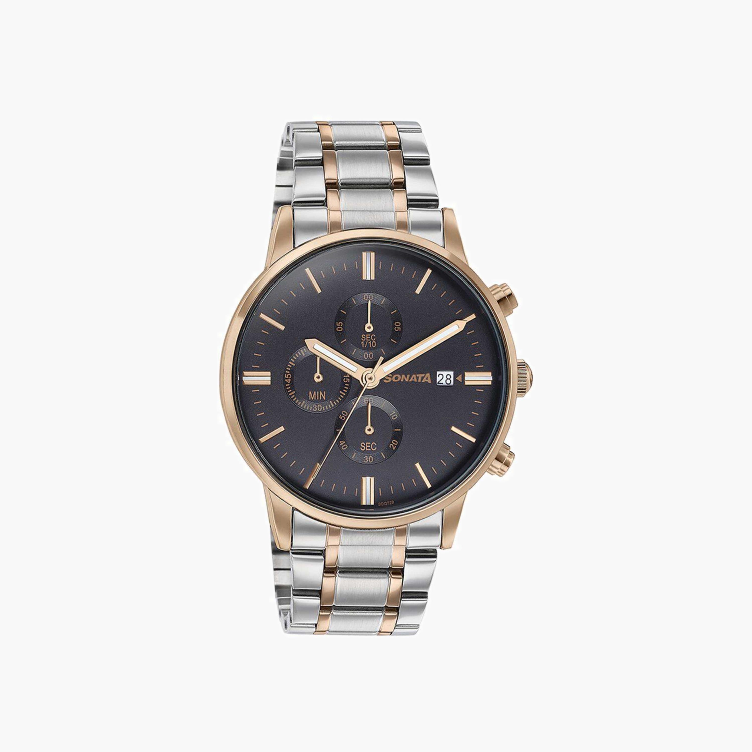 Sonata Men's Chronograph Analogue Watch-men-watchesandjewellery-watches-image-5