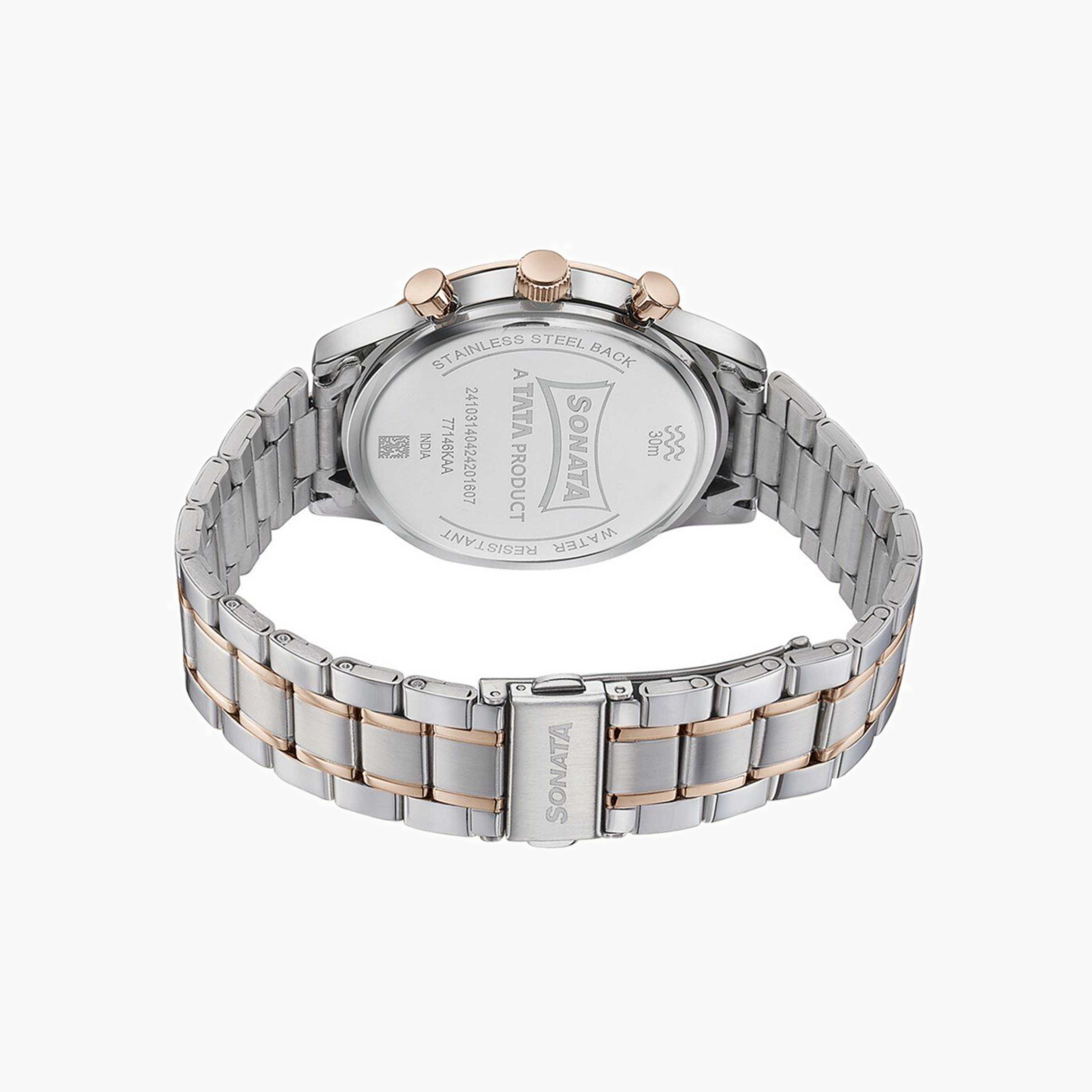 Multifunction Two-Tone Men's Watch-men-watchesandjewellery-watches-image-3