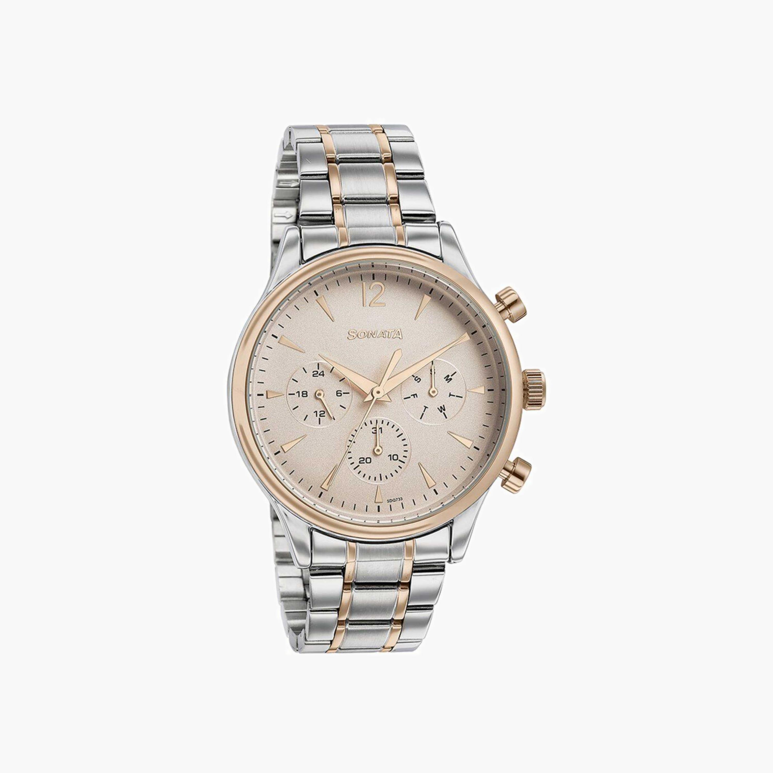 Multifunction Two-Tone Men's Watch-men-watchesandjewellery-watches-image-4