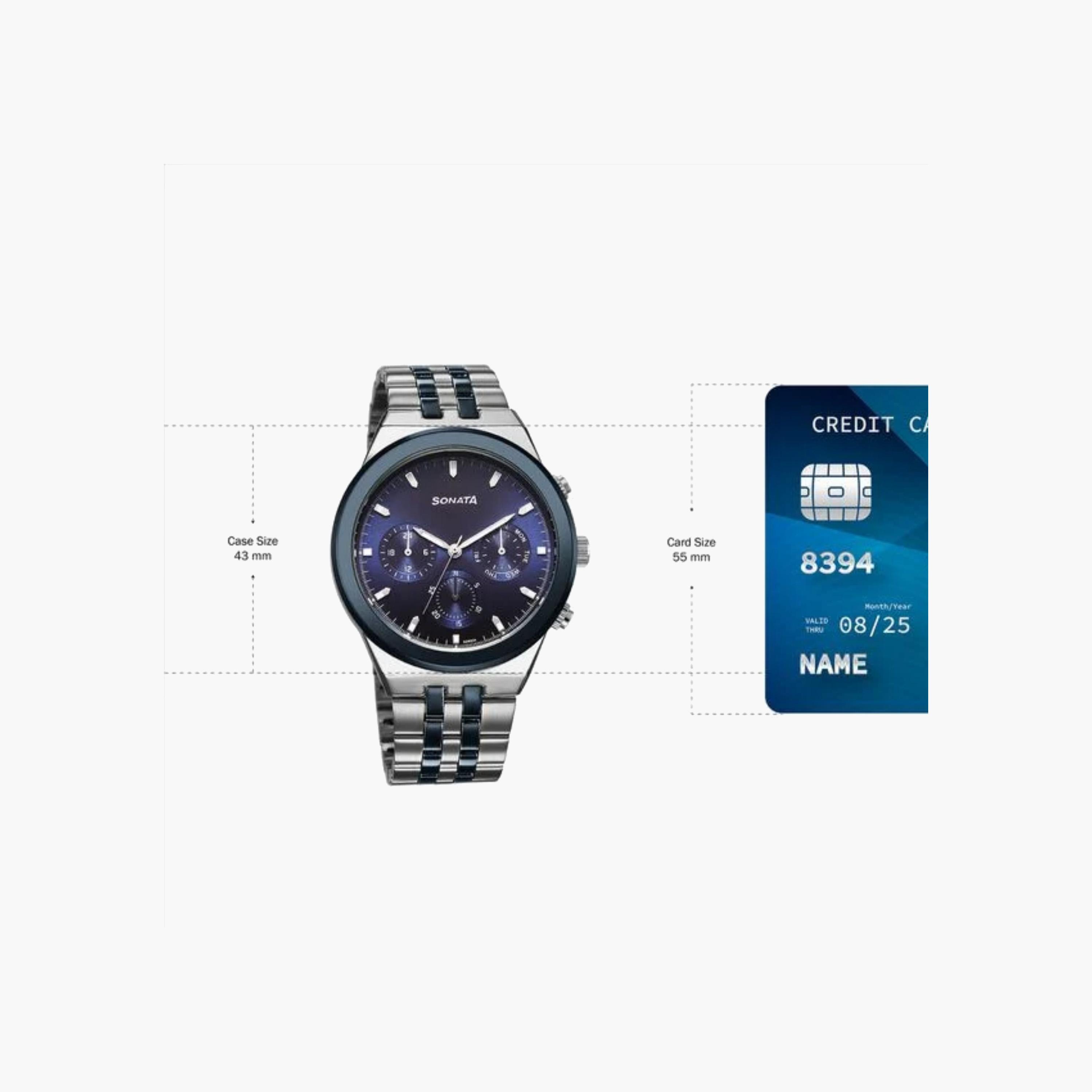 Sonata Chronograph Stainless Steel Men's Watch-men-watchesandjewellery-watches-image-3