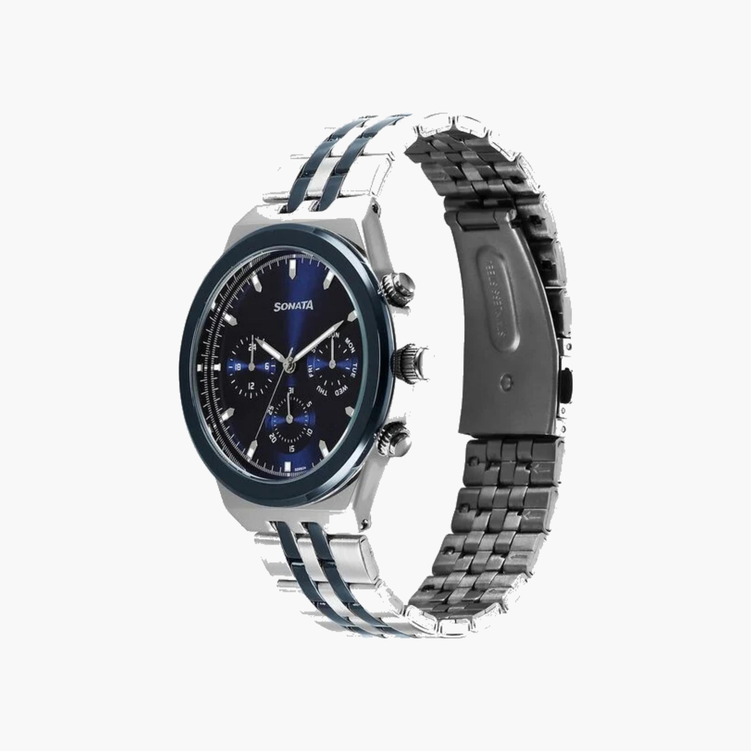 Sonata Chronograph Stainless Steel Men's Watch-men-watchesandjewellery-watches-image-5