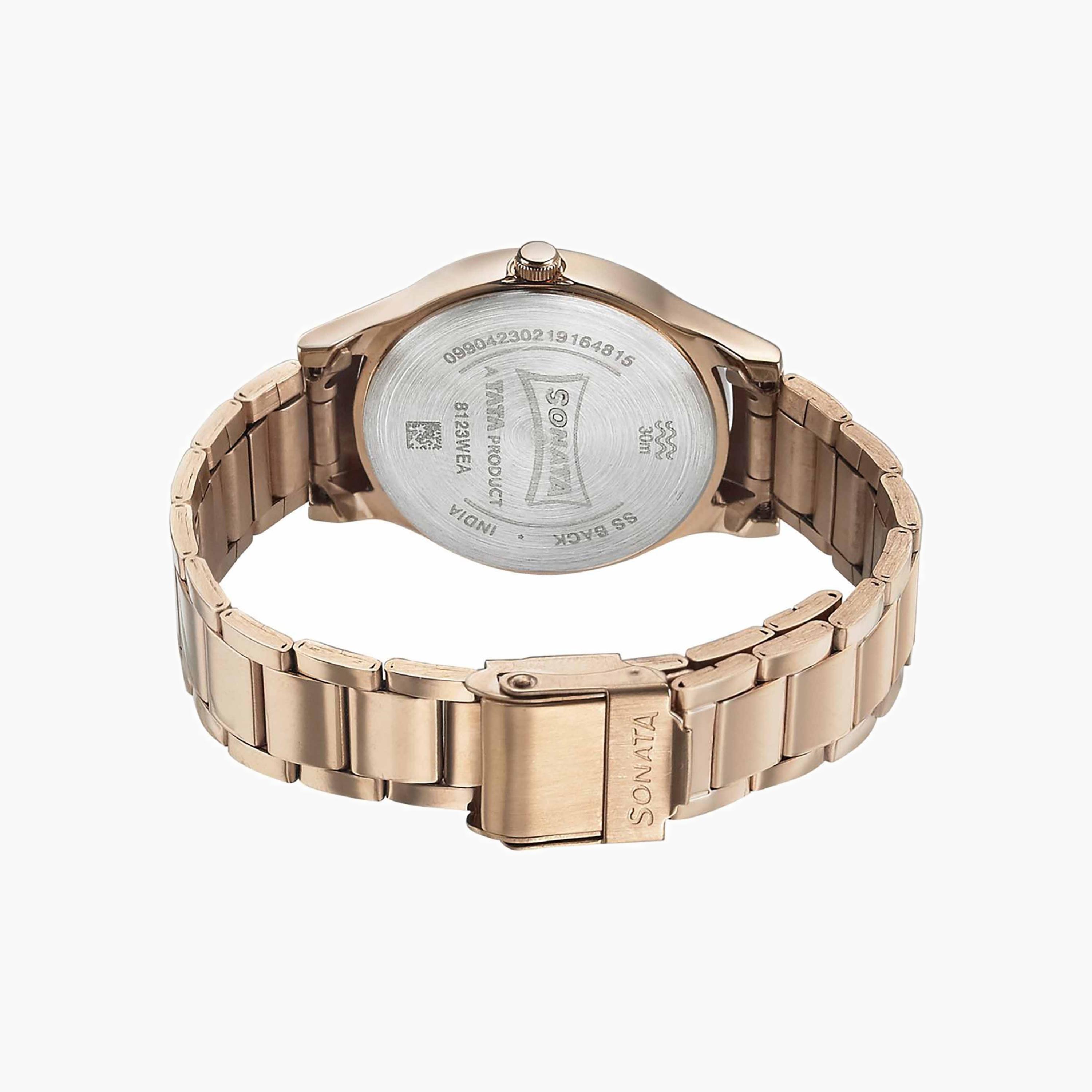 Crystal Embellished Analogue Watch-women-watchesandjewellery-watches-image-2