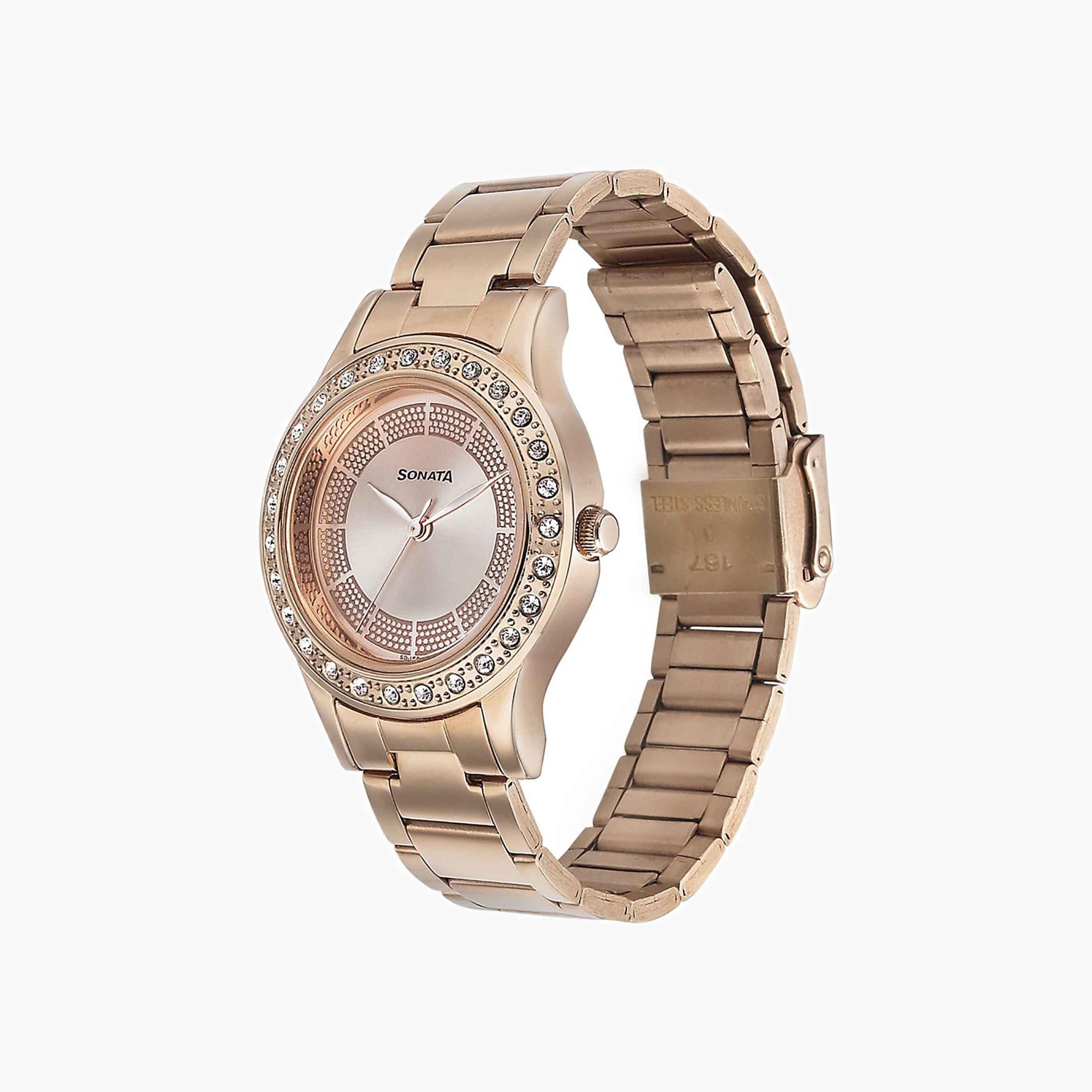 Crystal Embellished Analogue Watch-women-watchesandjewellery-watches-image-3