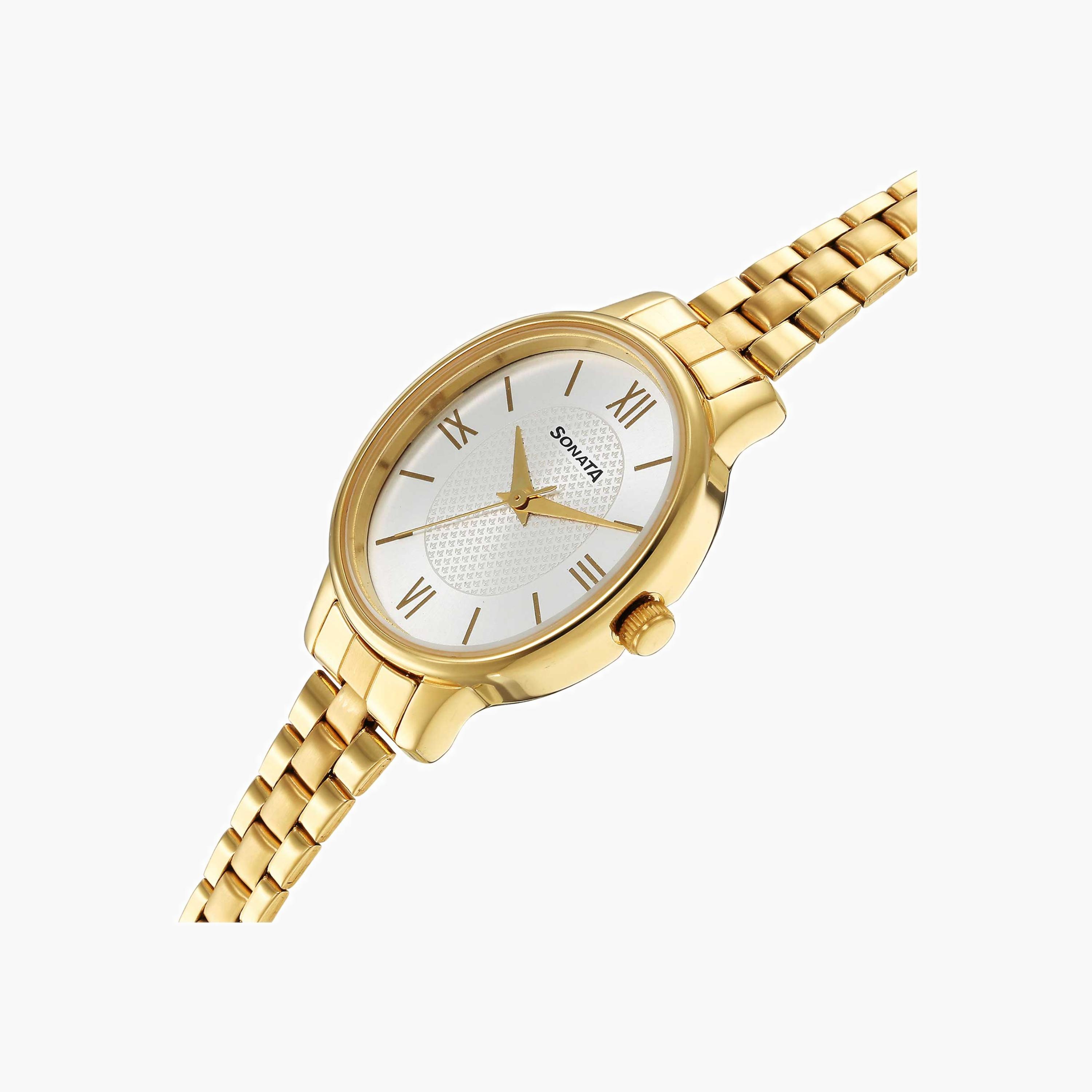 Analogue Metal Strap Watch-women-watchesandjewellery-watches-image-2