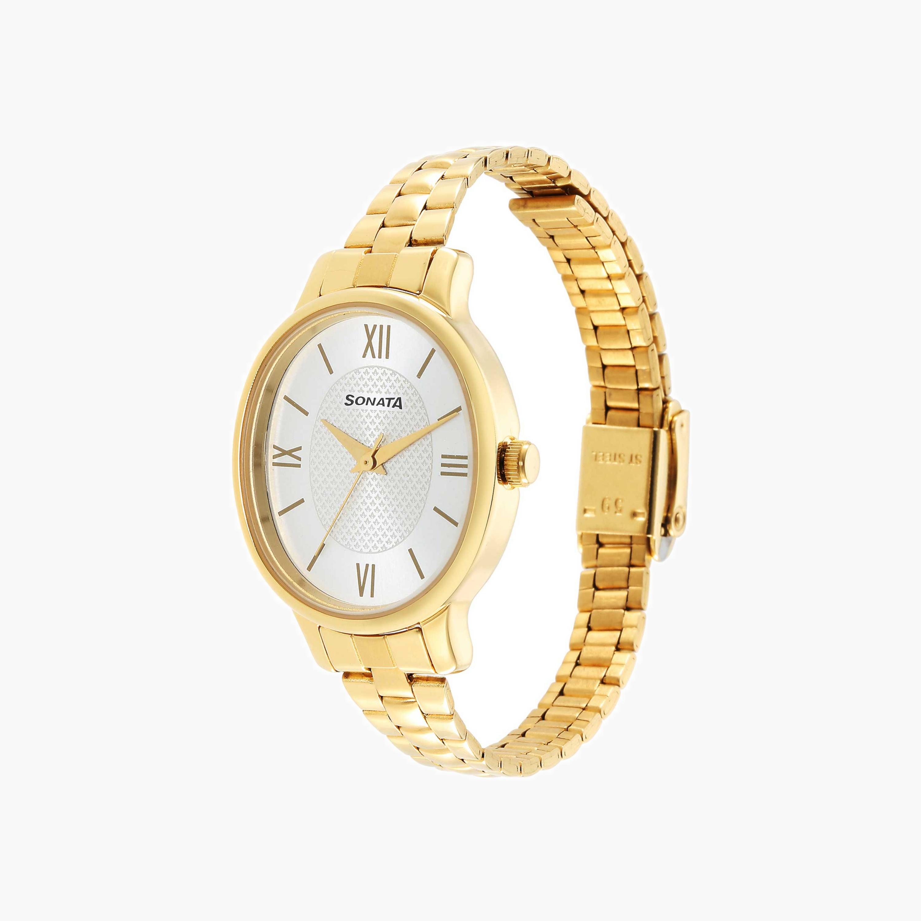 Analogue Metal Strap Watch-women-watchesandjewellery-watches-image-3