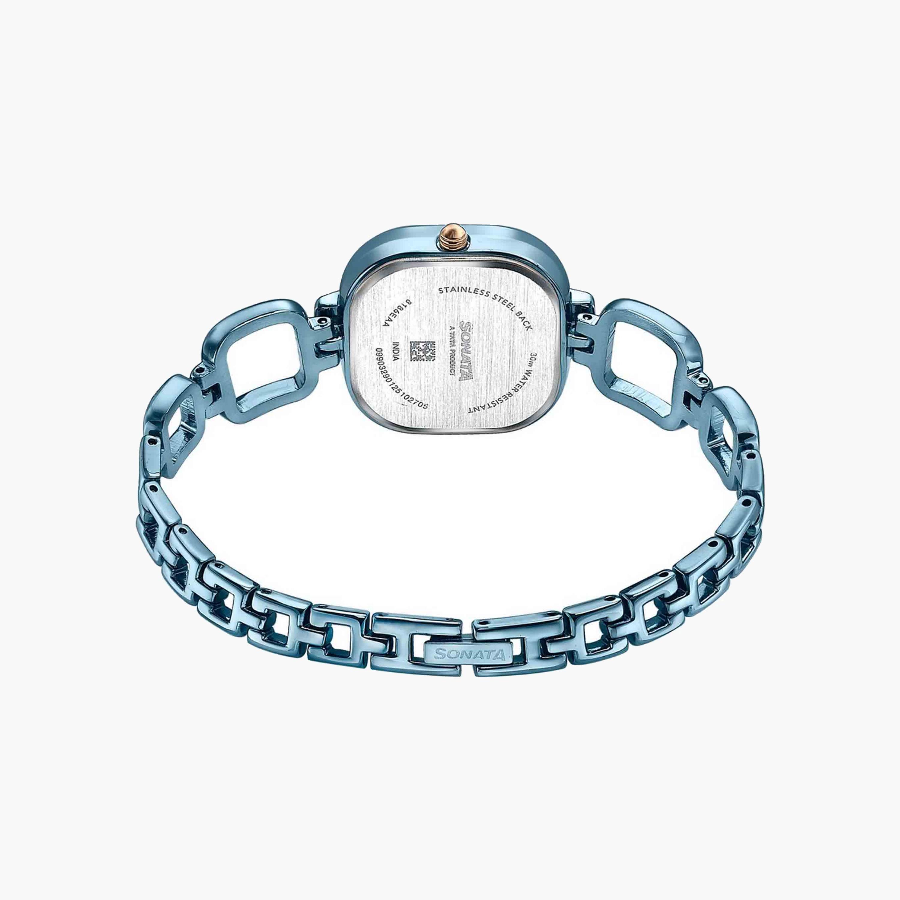 Sonata Blue Square Dial Ladies Watch-women-watchesandjewellery-watches-image-2