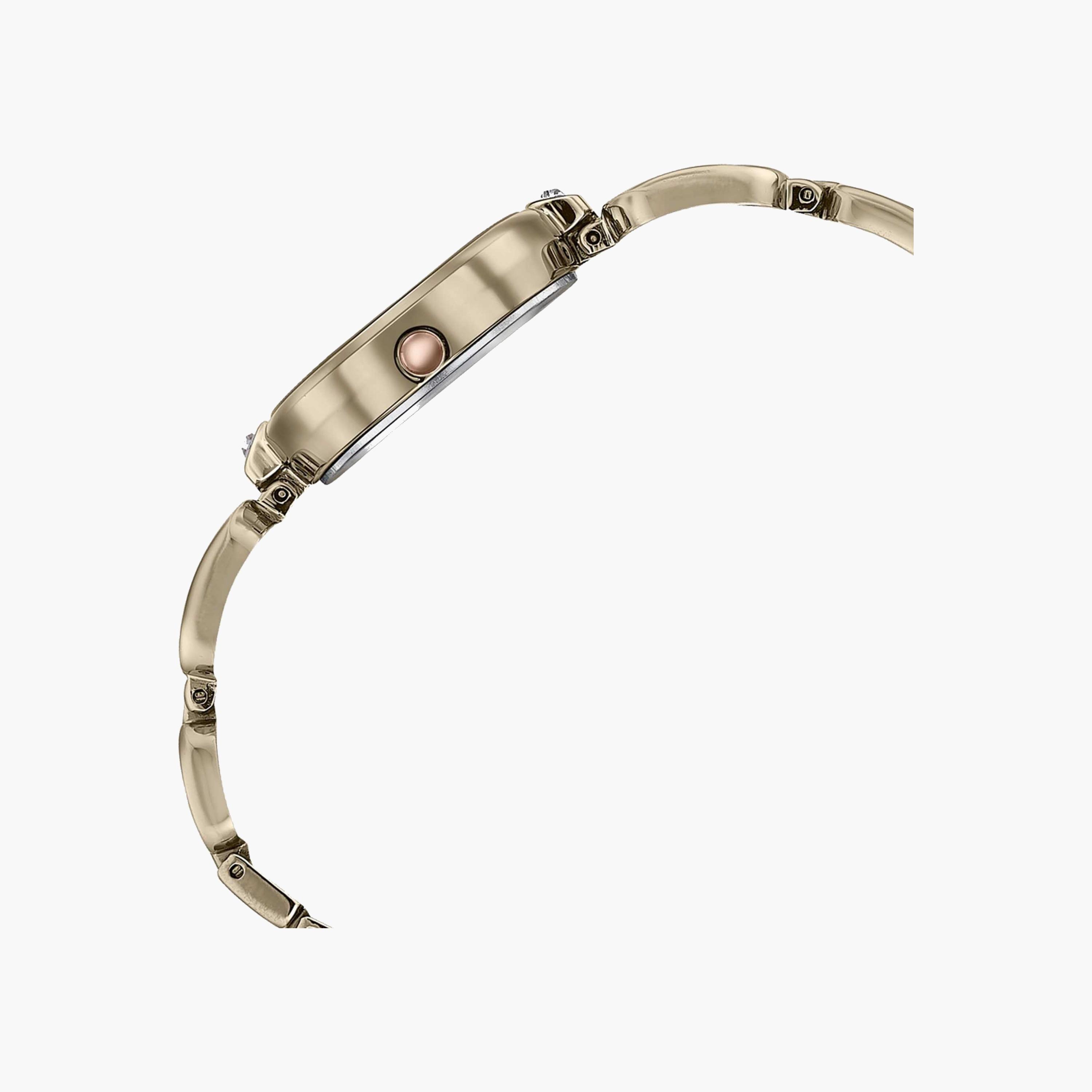 ساعة نسائية تناظرية بلون ذهبي-women-watchesandjewellery-watches-image-2