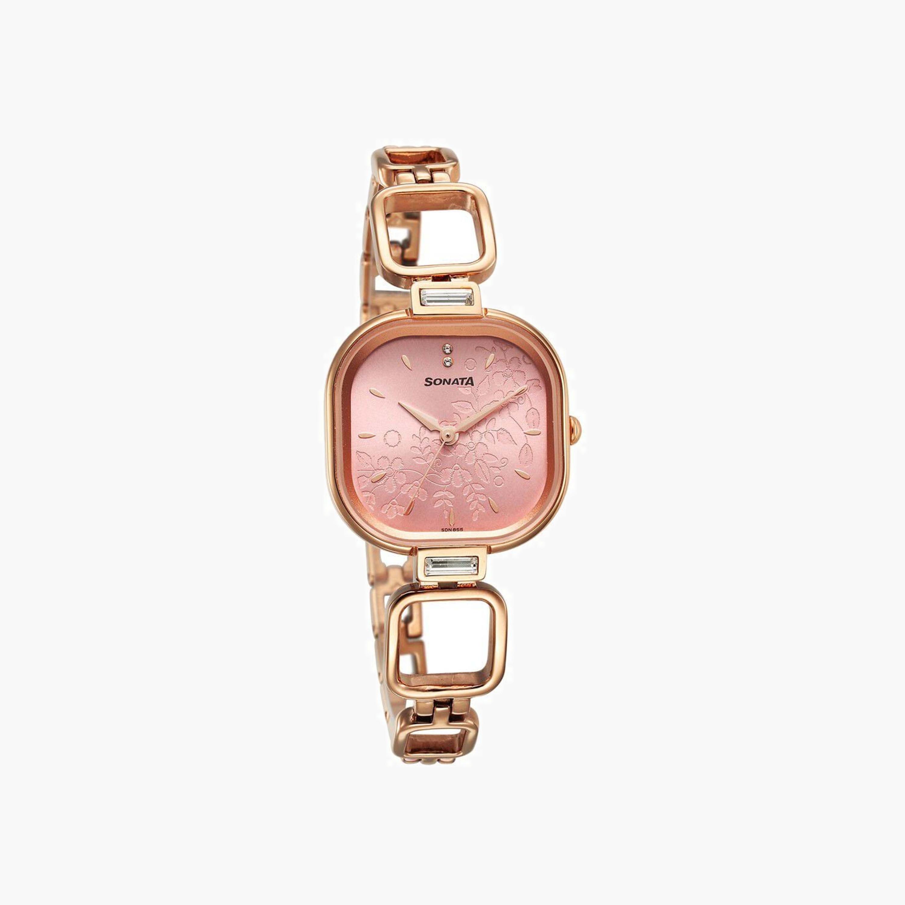 Sonata Floral Dial Analogue Watch-women-watchesandjewellery-watches-image-1