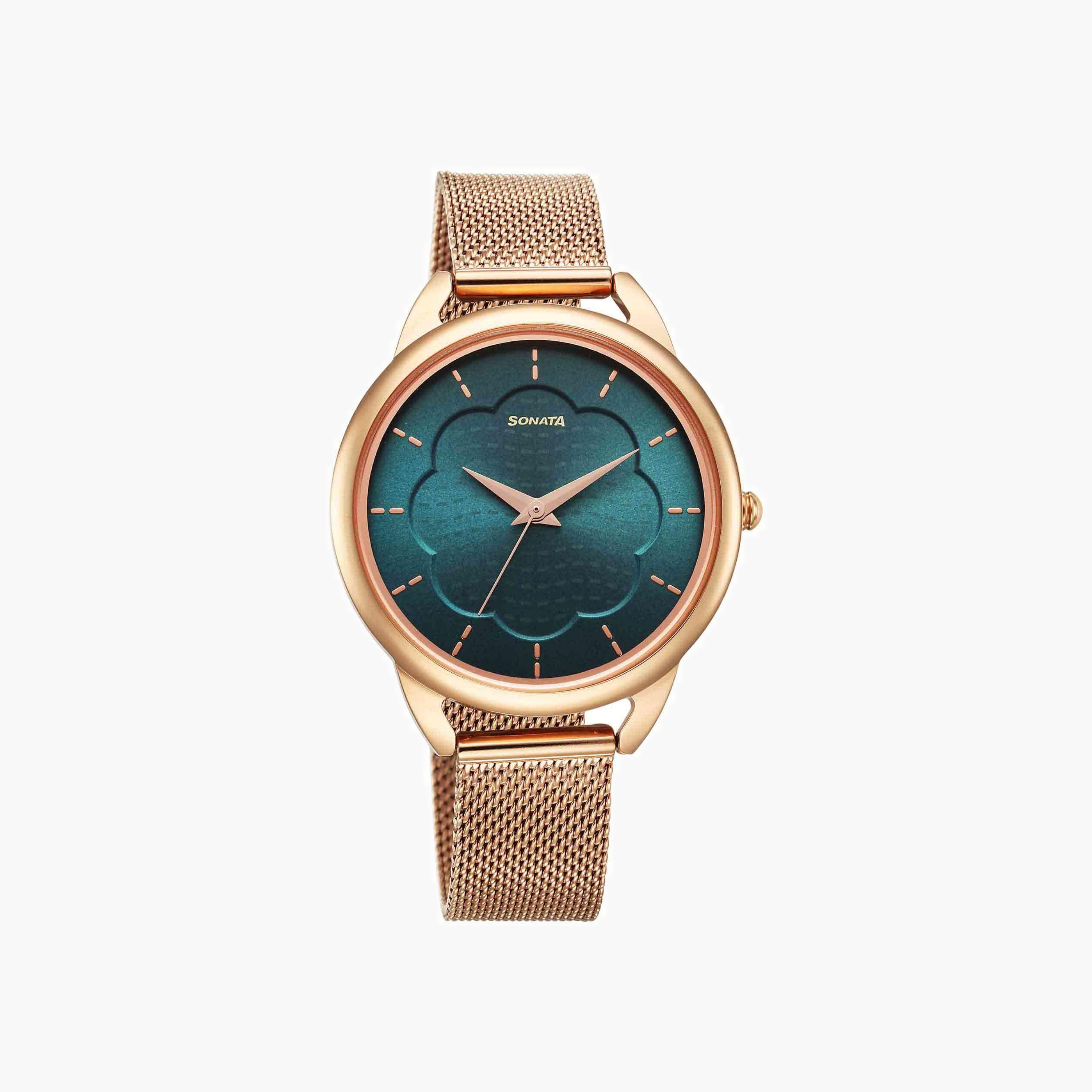 Women's Analogue Mesh Watch-women-watchesandjewellery-watches-image-1