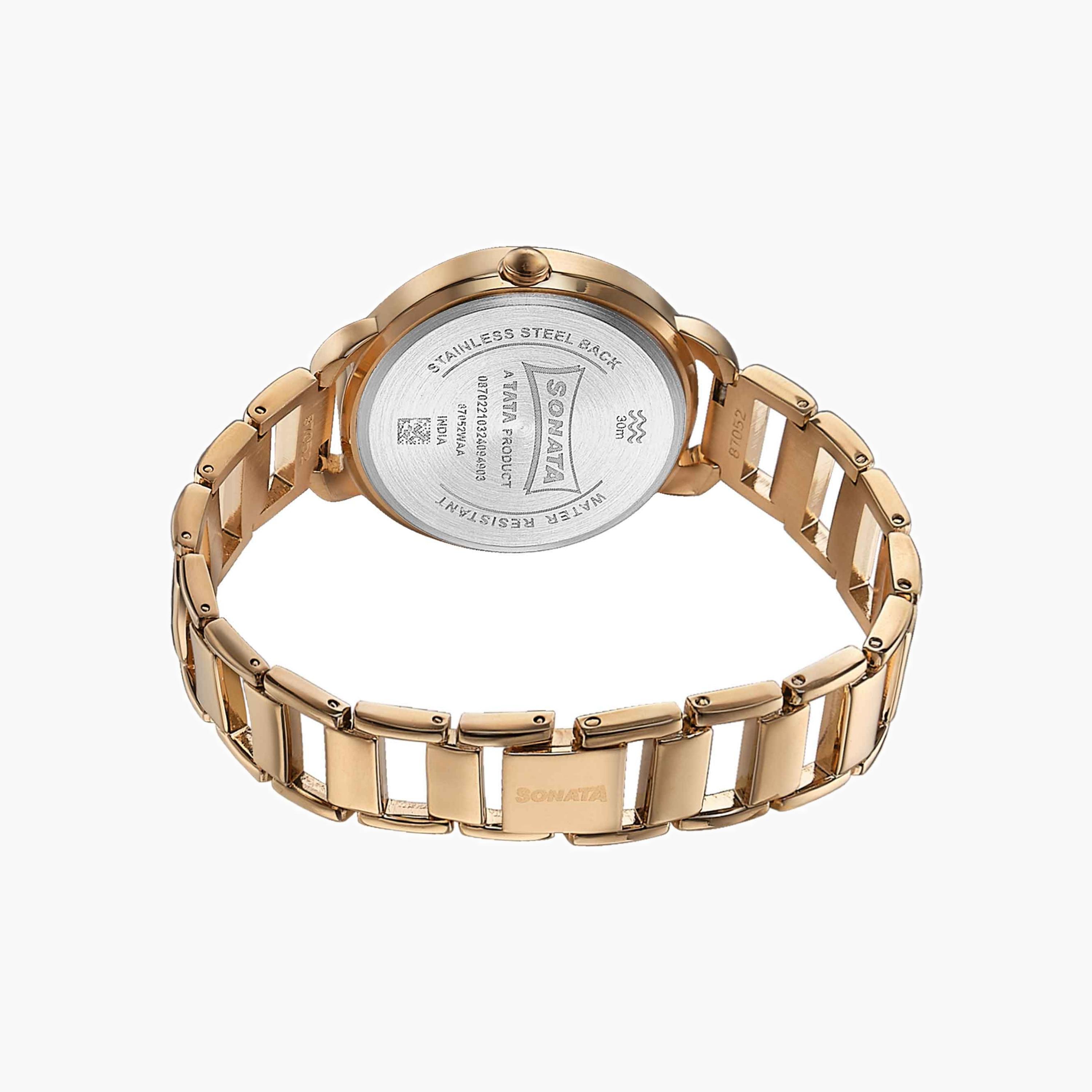 Crystal Embellished Analogue Watch-women-watchesandjewellery-watches-image-5
