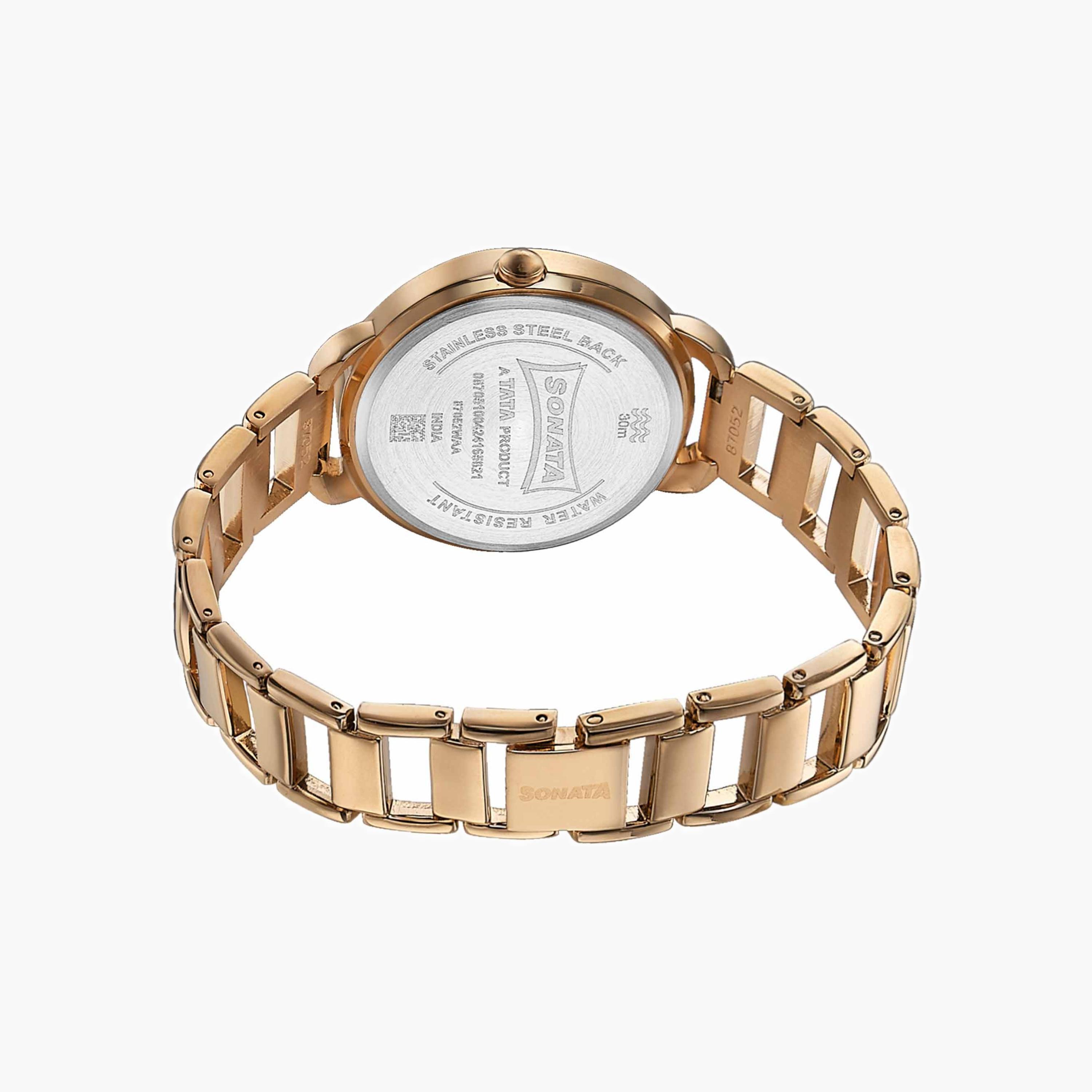 Crystal Embellished Analogue Watch-women-watchesandjewellery-watches-image-5