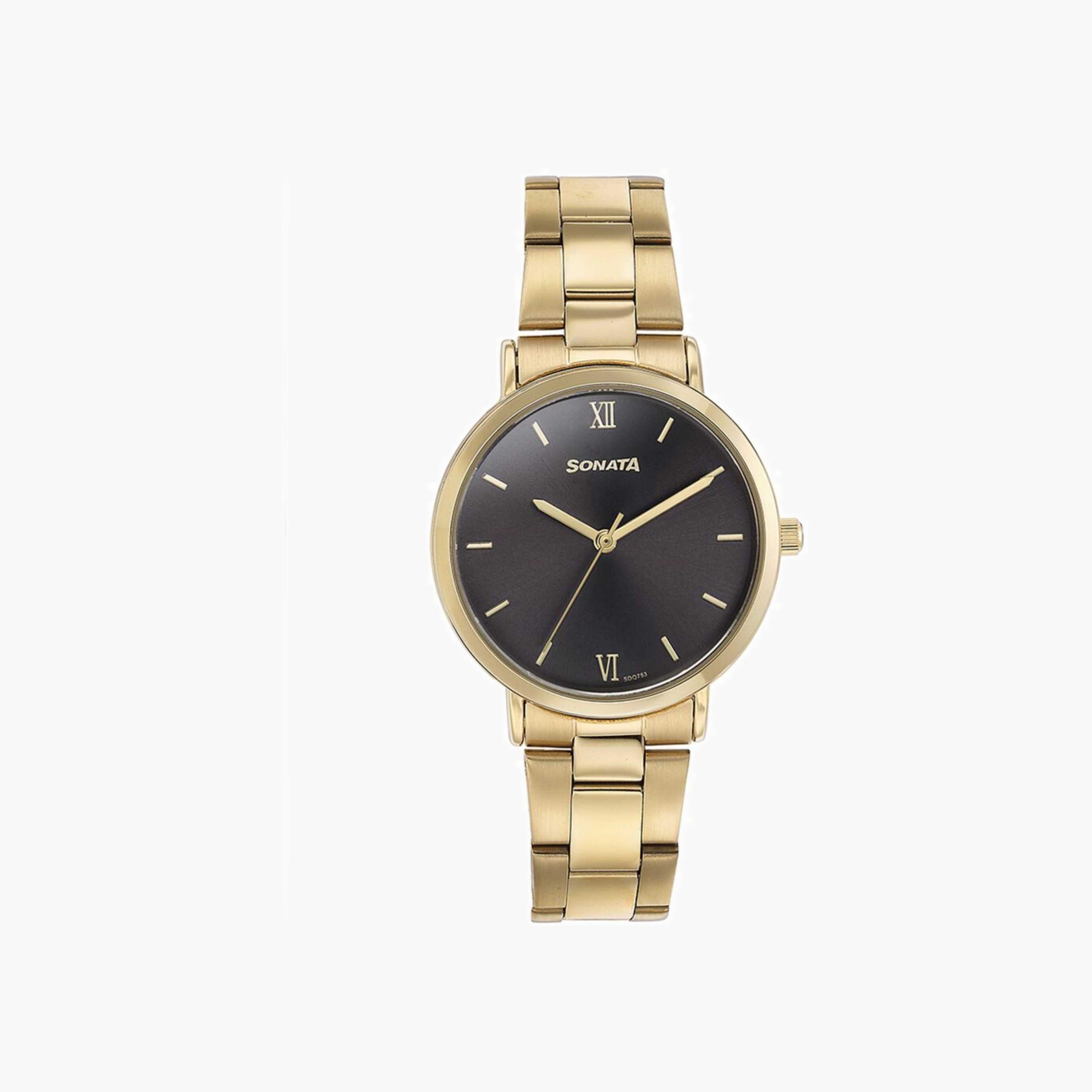 Sonata Analogue Metal Strap Watch-women-watchesandjewellery-watches-image-1