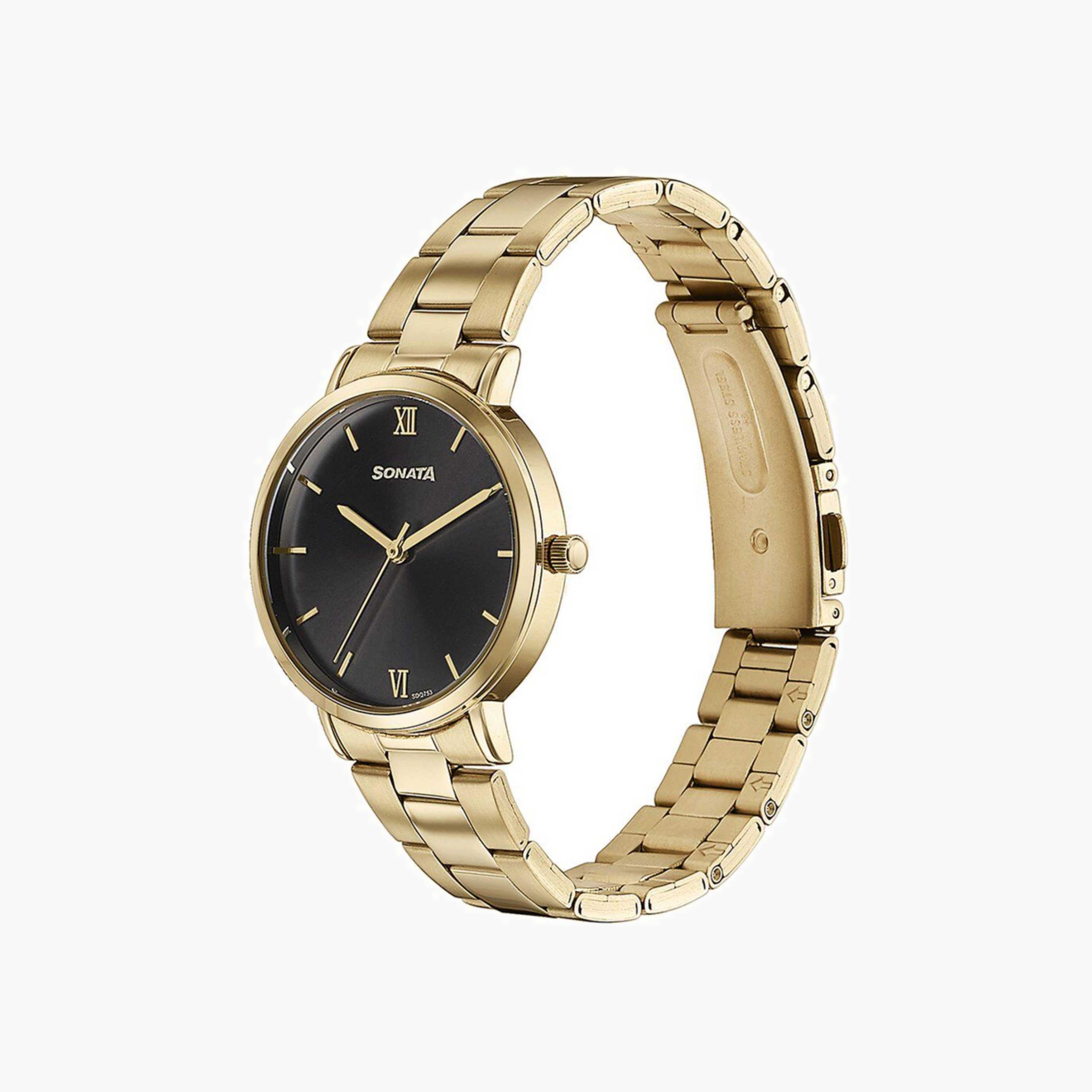Sonata Analogue Metal Strap Watch-women-watchesandjewellery-watches-image-4