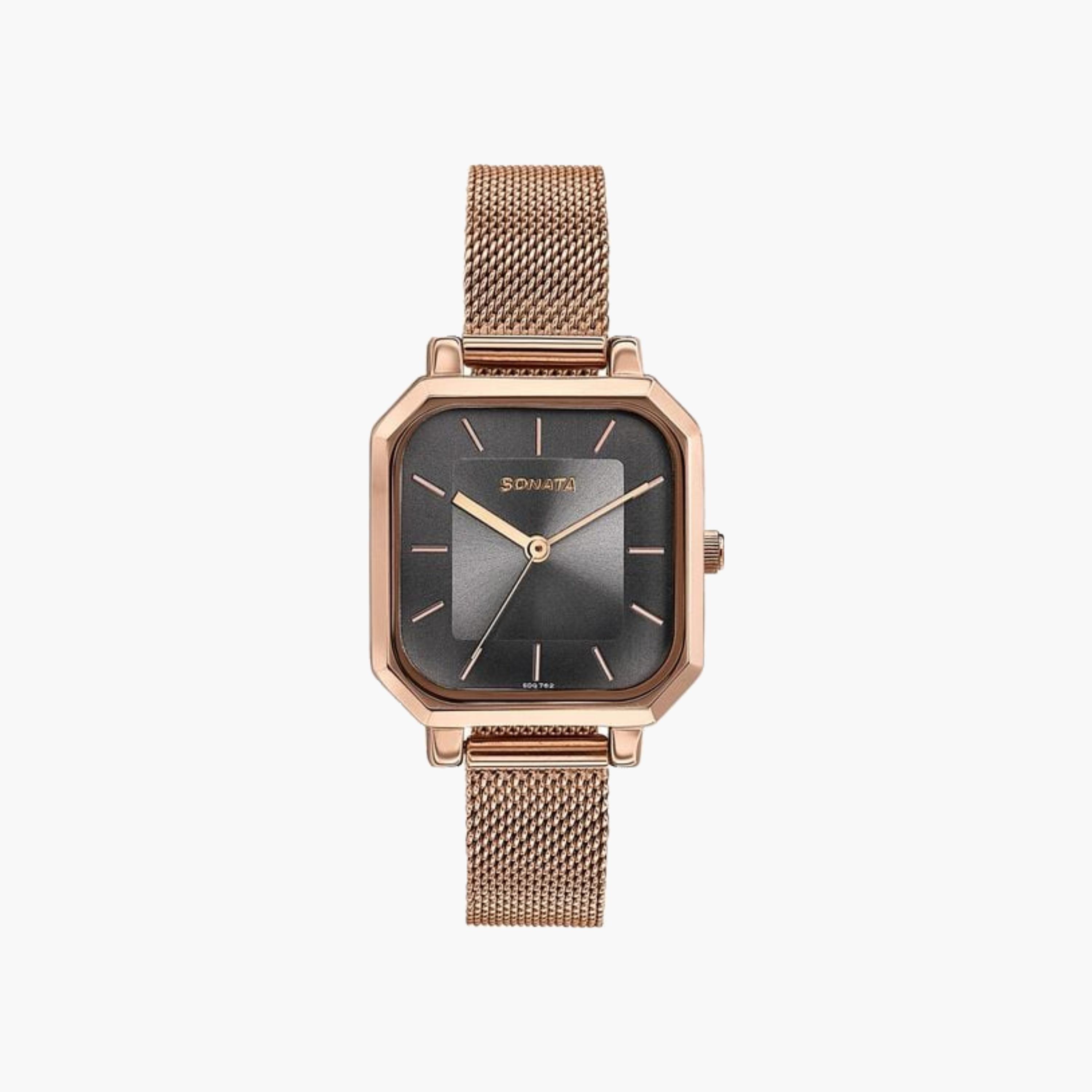 Sonata Octagon Dial Women's Mesh Strap Watch-women-watchesandjewellery-watches-image-4