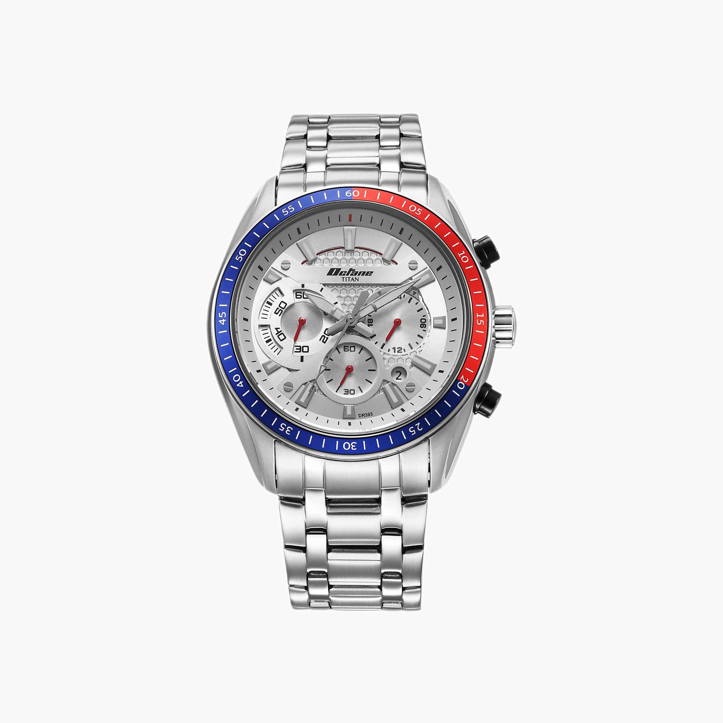 Stainless Steel Chronograph Watch-men-watchesandjewellery-watches-image-5