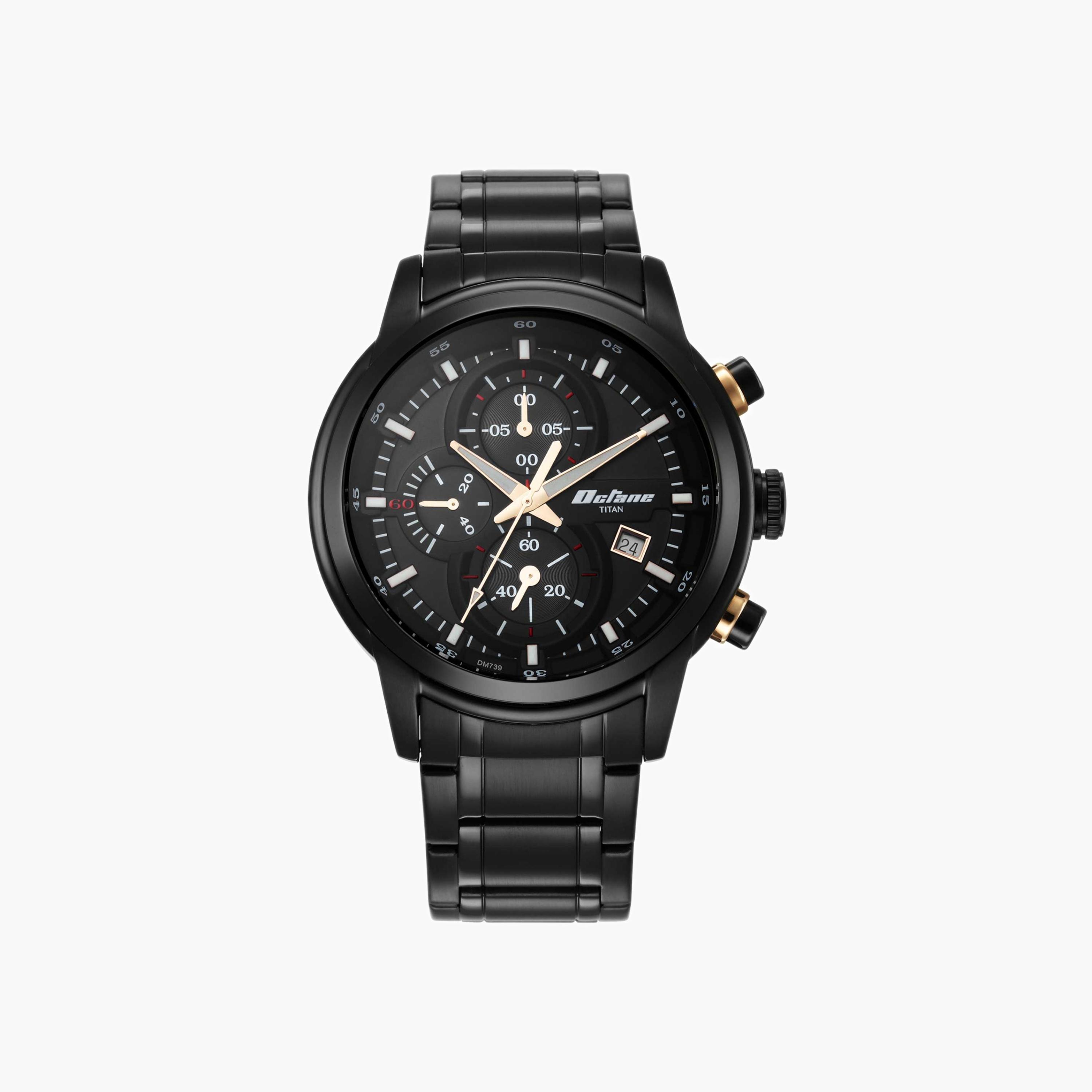 ساعة كرونوغراف من الستانلس ستيل للرجال-men-watchesandjewellery-watches-image-5
