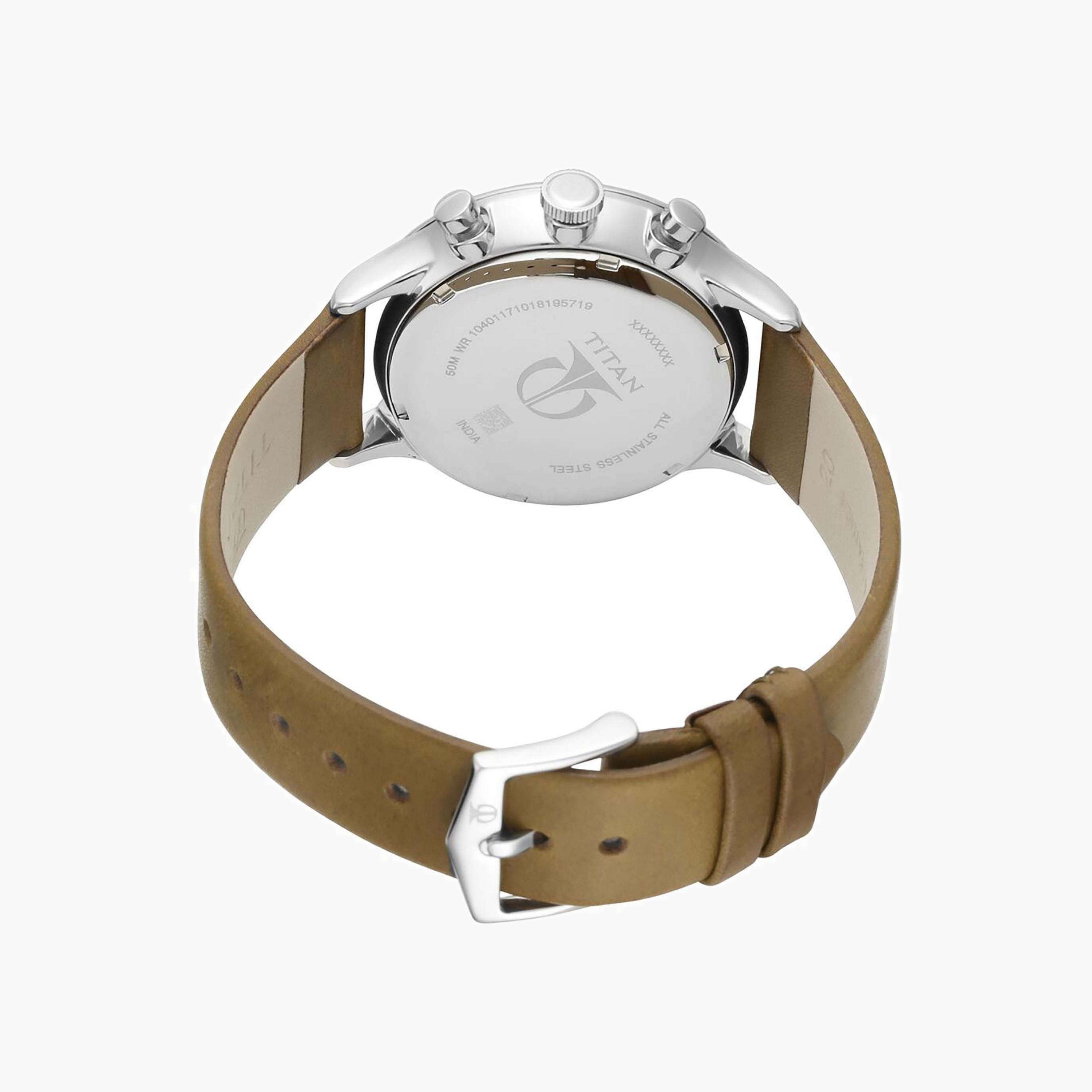 Titan Men's Chronograph Leather Watch-men-watchesandjewellery-watches-image-4