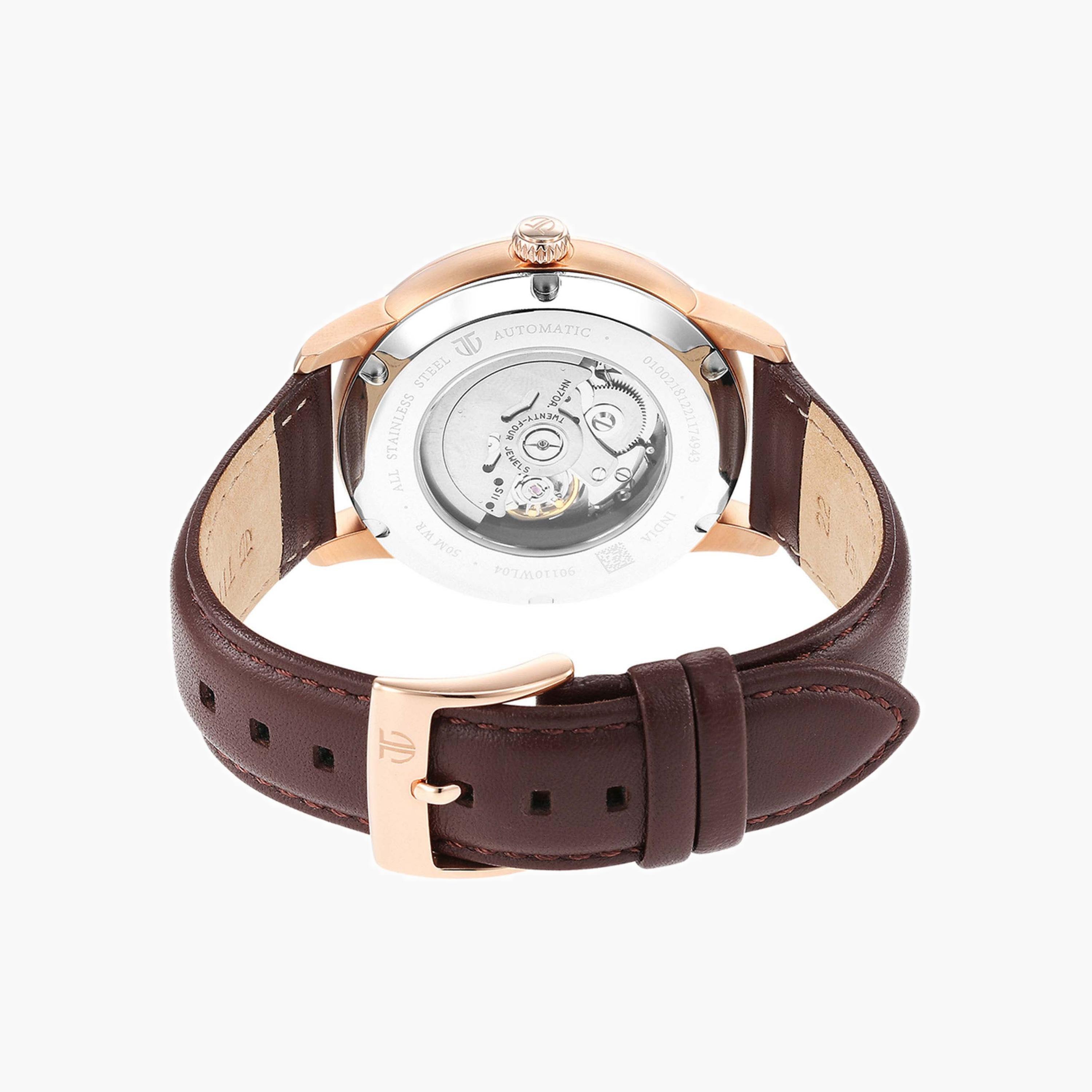 Automatic Skeleton Dial Leather Watch-men-watchesandjewellery-watches-image-3