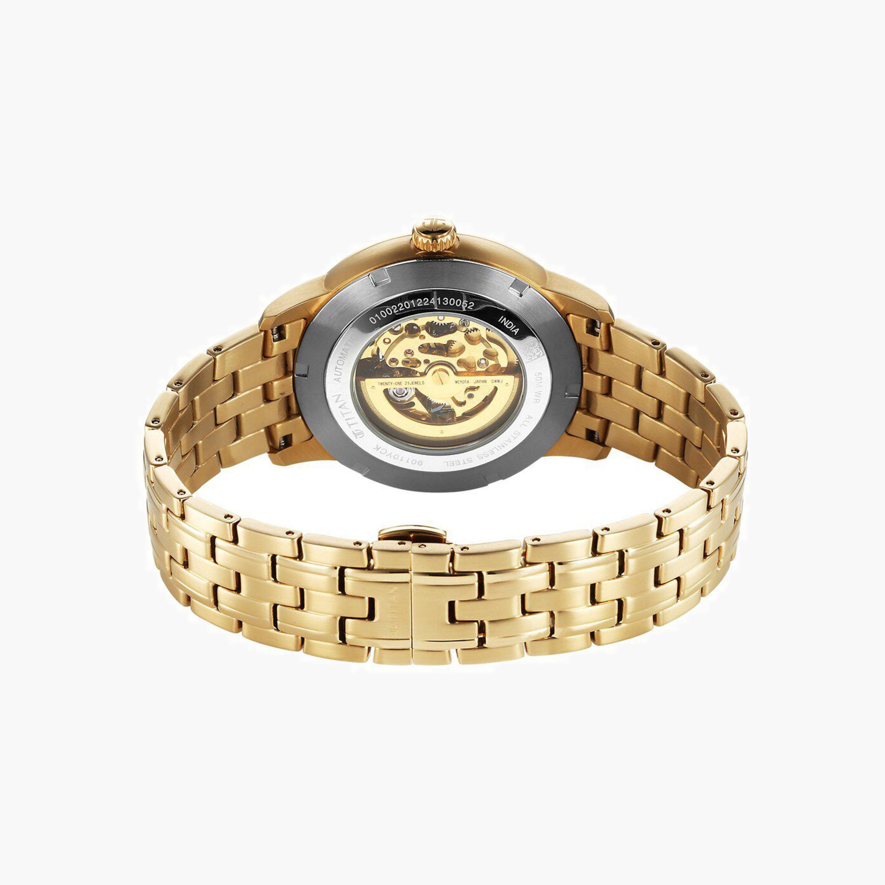 Titan Men's Automatic Skeleton Watch-men-watchesandjewellery-watches-image-4