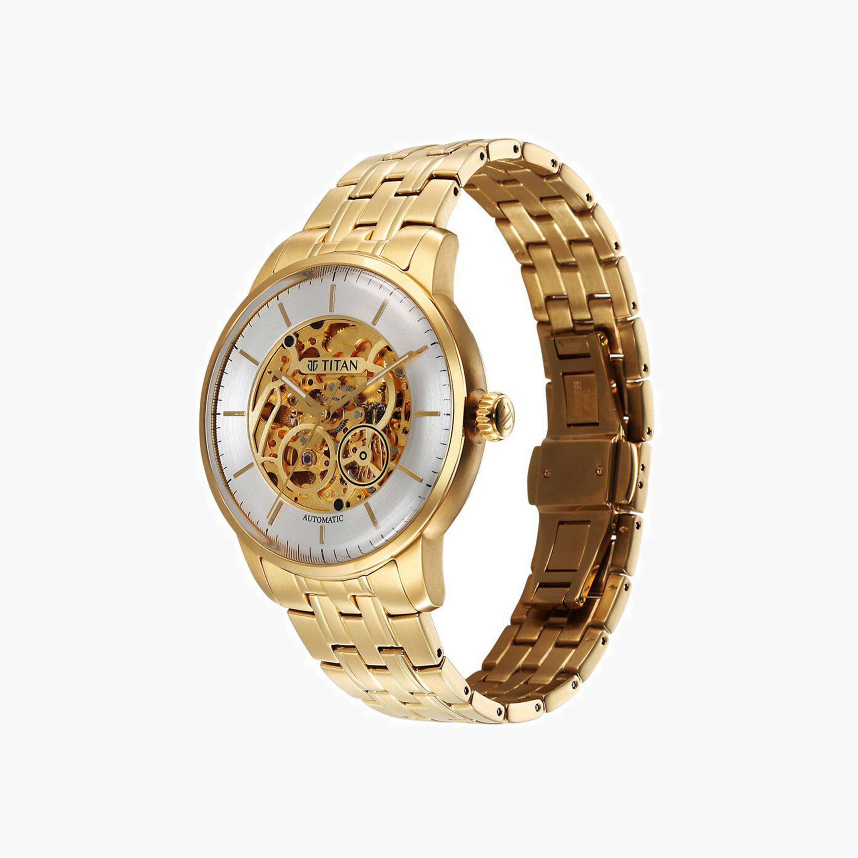 Titan Men's Automatic Skeleton Watch-men-watchesandjewellery-watches-image-6