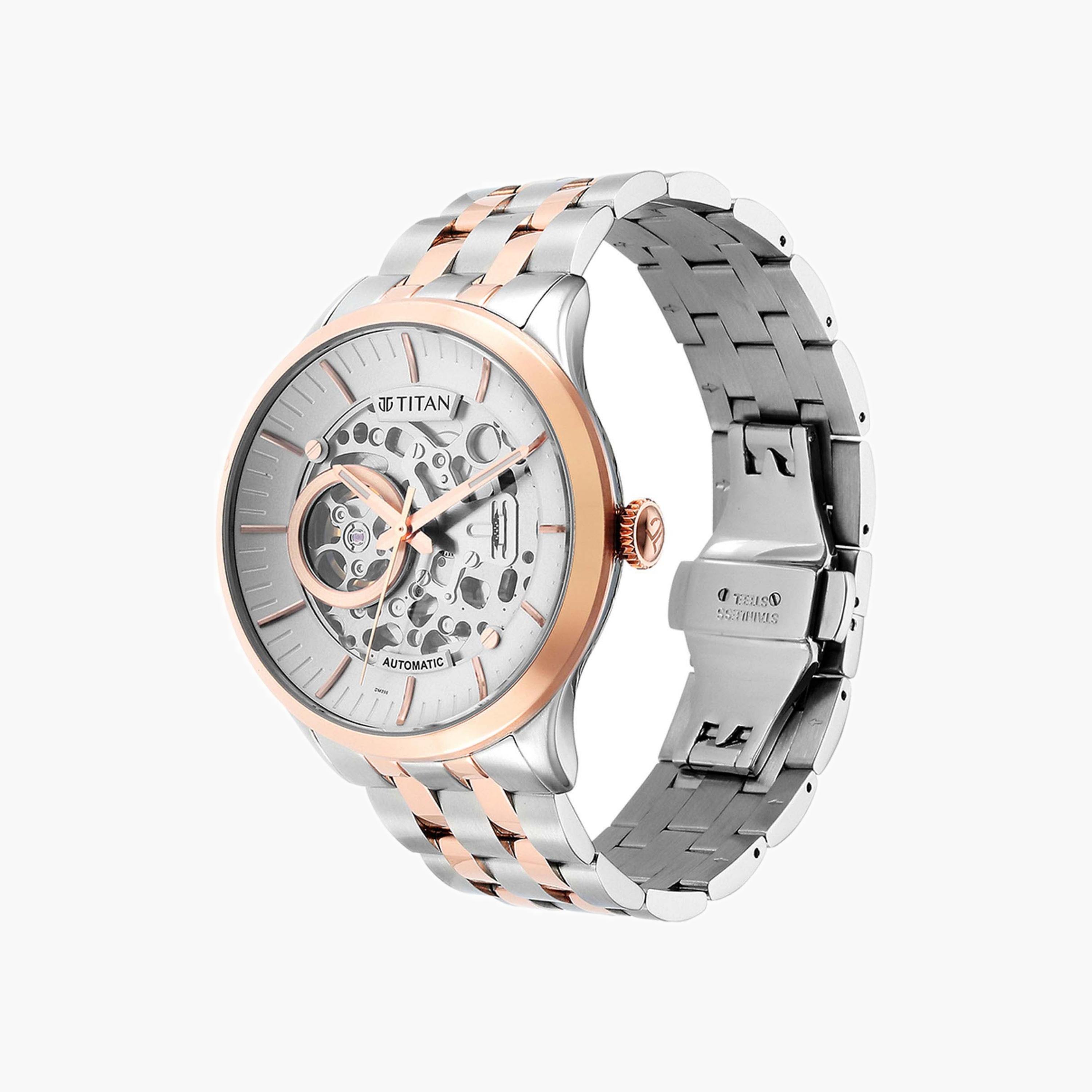 Titan Automatic Skeleton Dial Watch-men-watchesandjewellery-watches-image-2