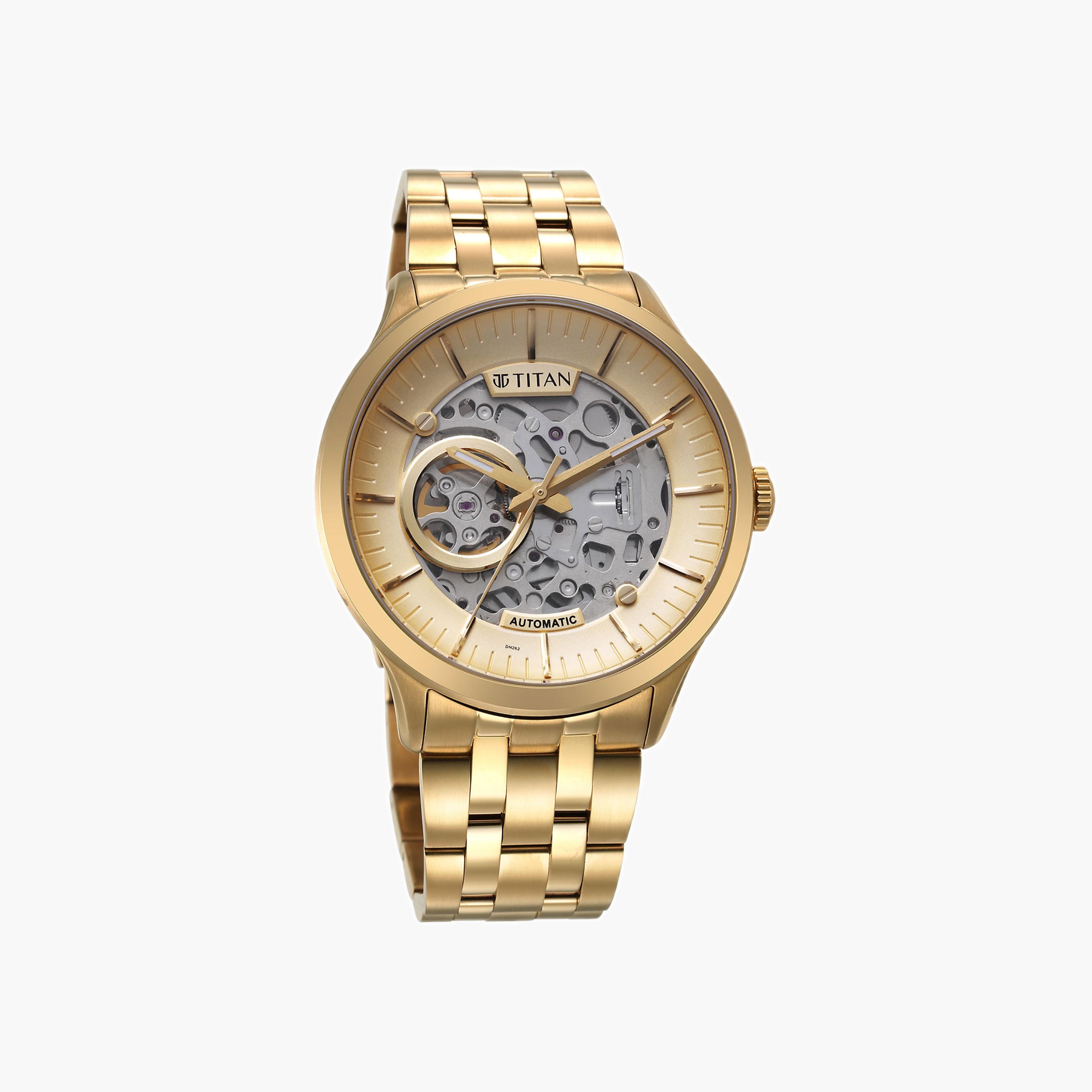 Automatic Skeleton Dial Metal Watch-men-watchesandjewellery-watches-image-3