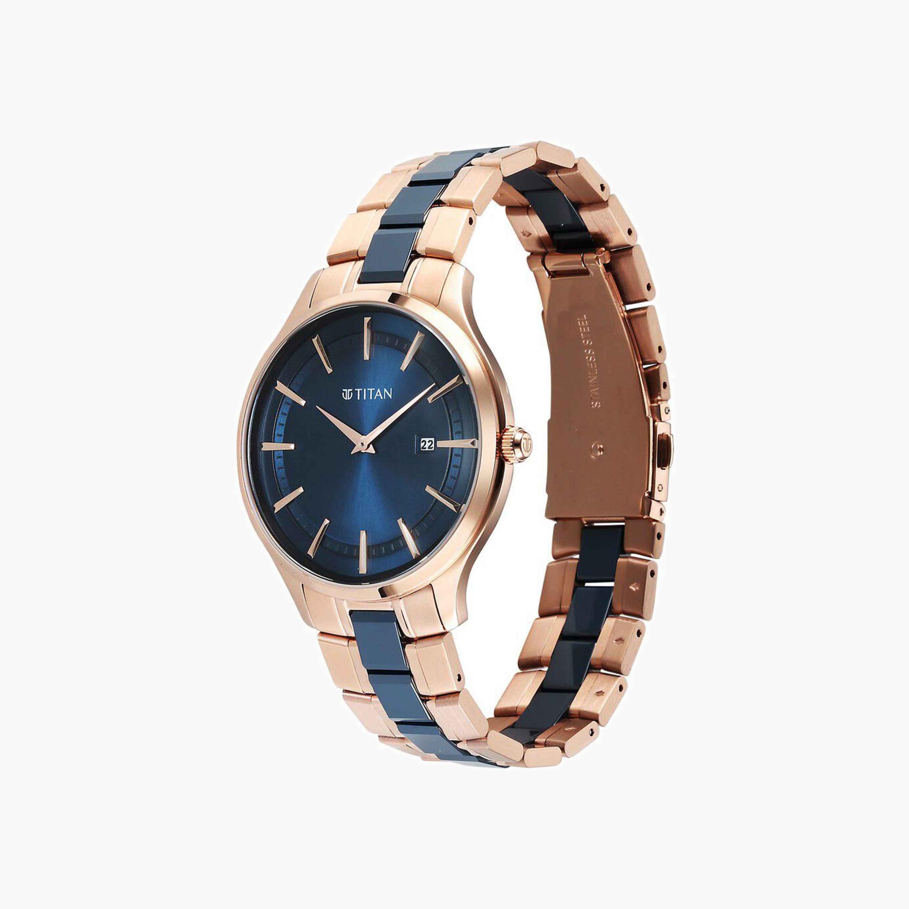 Titan Ceramic Two-Tone Men's Watch-men-watchesandjewellery-watches-image-4