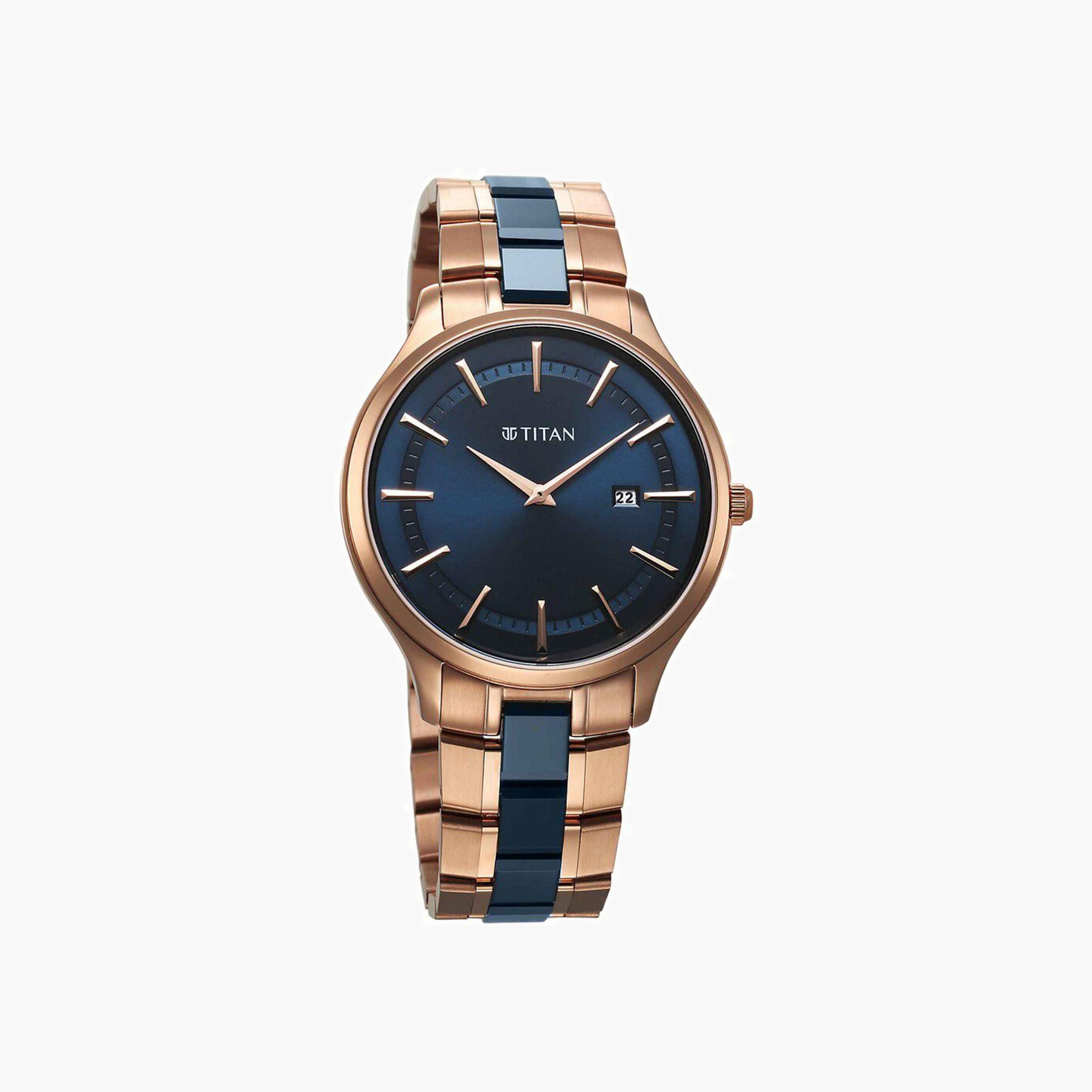 Titan Ceramic Two-Tone Men's Watch-men-watchesandjewellery-watches-image-5