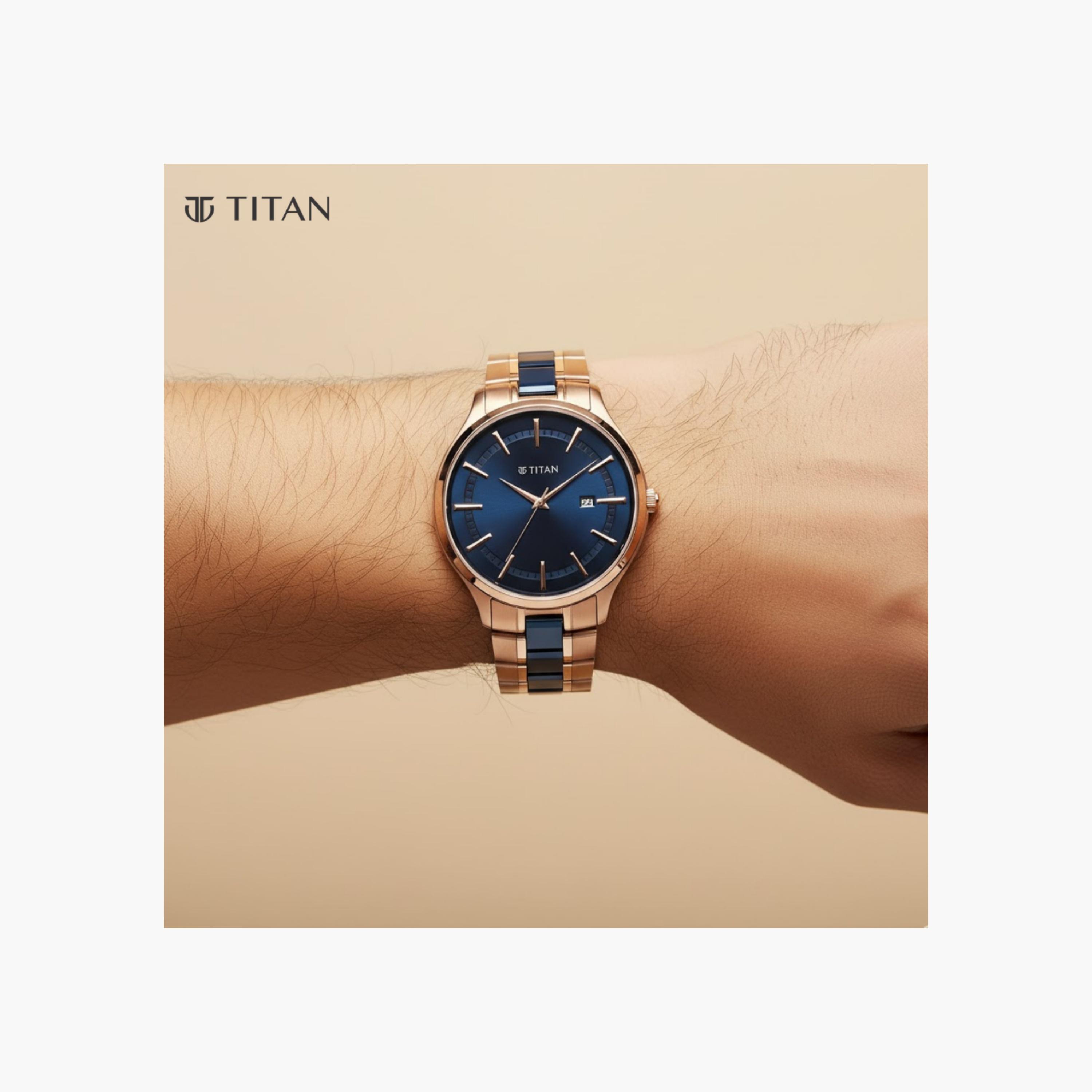 Titan Ceramic Two-Tone Men's Watch-men-watchesandjewellery-watches-image-6