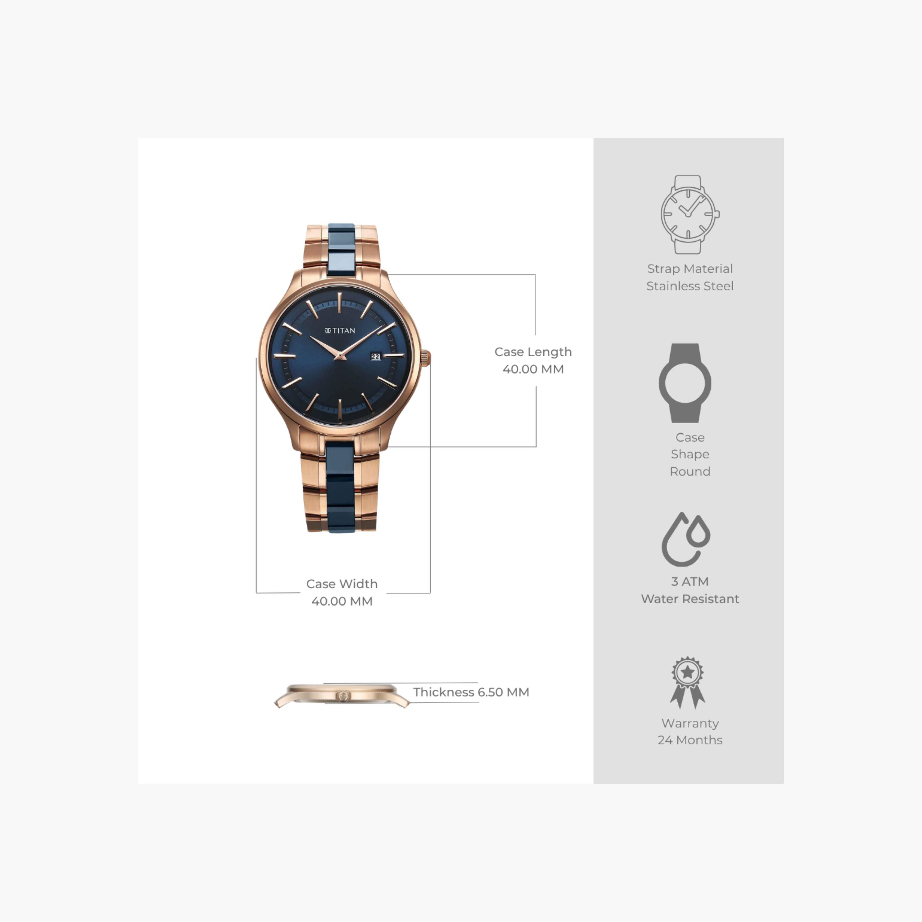 Titan Ceramic Two-Tone Men's Watch-men-watchesandjewellery-watches-image-7