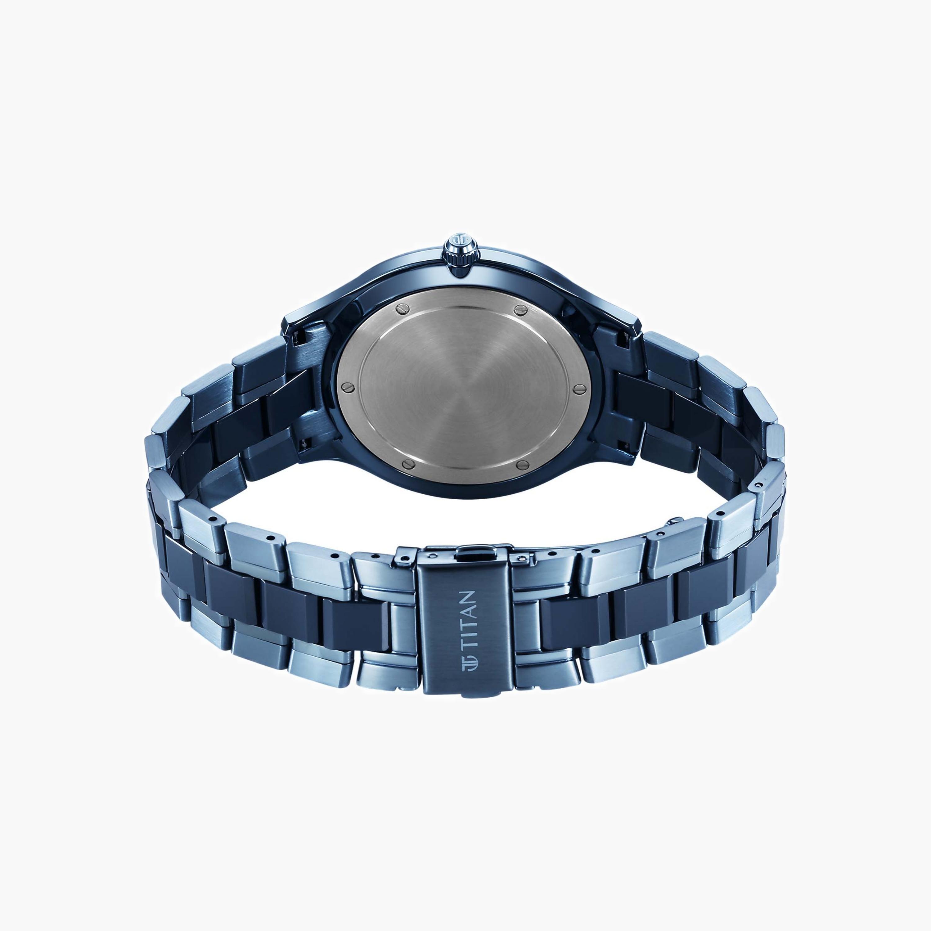 ساعة بعقارب ومينا معدني للرجال-men-watchesandjewellery-watches-image-3