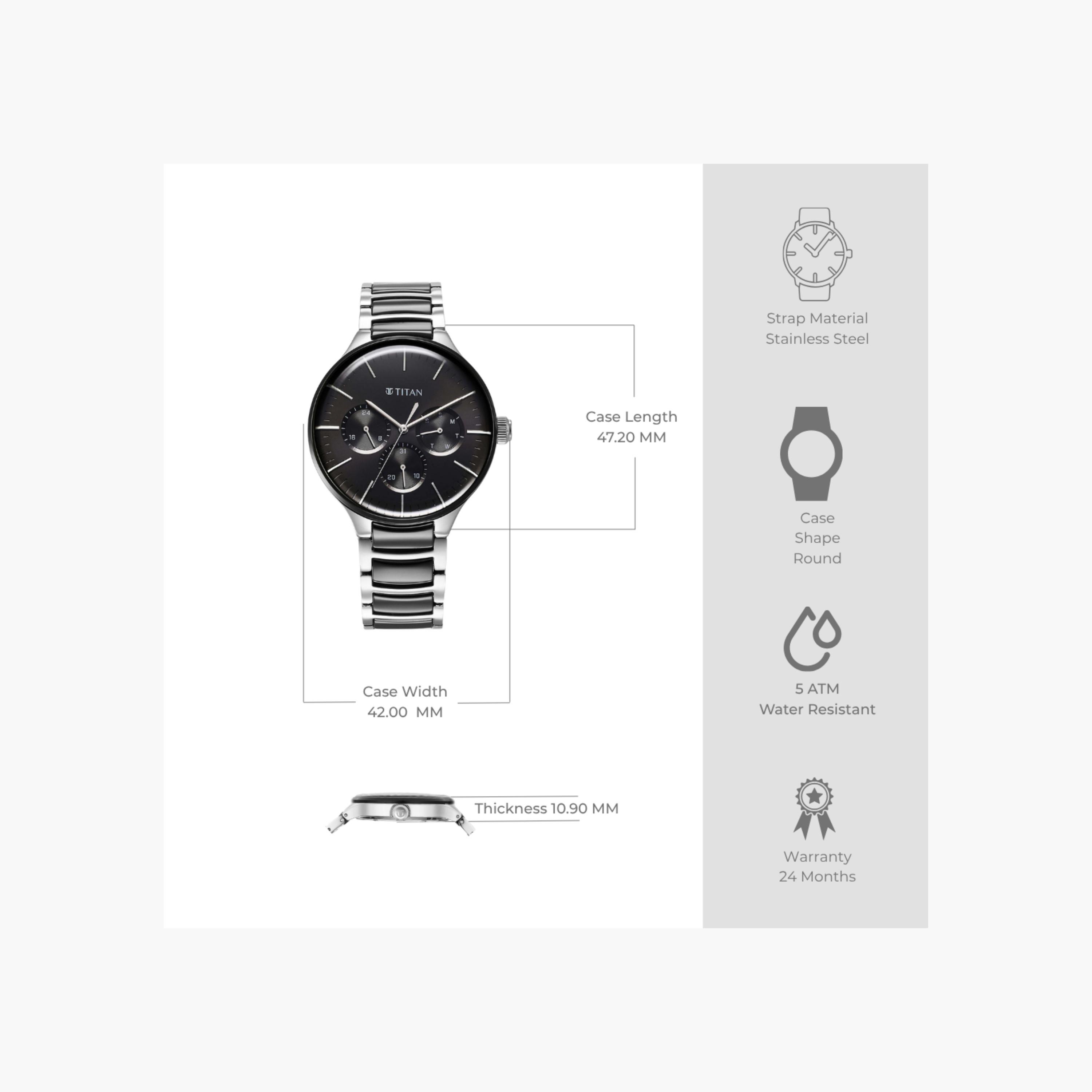 Multifunction Men's Watch-men-watchesandjewellery-watches-image-7