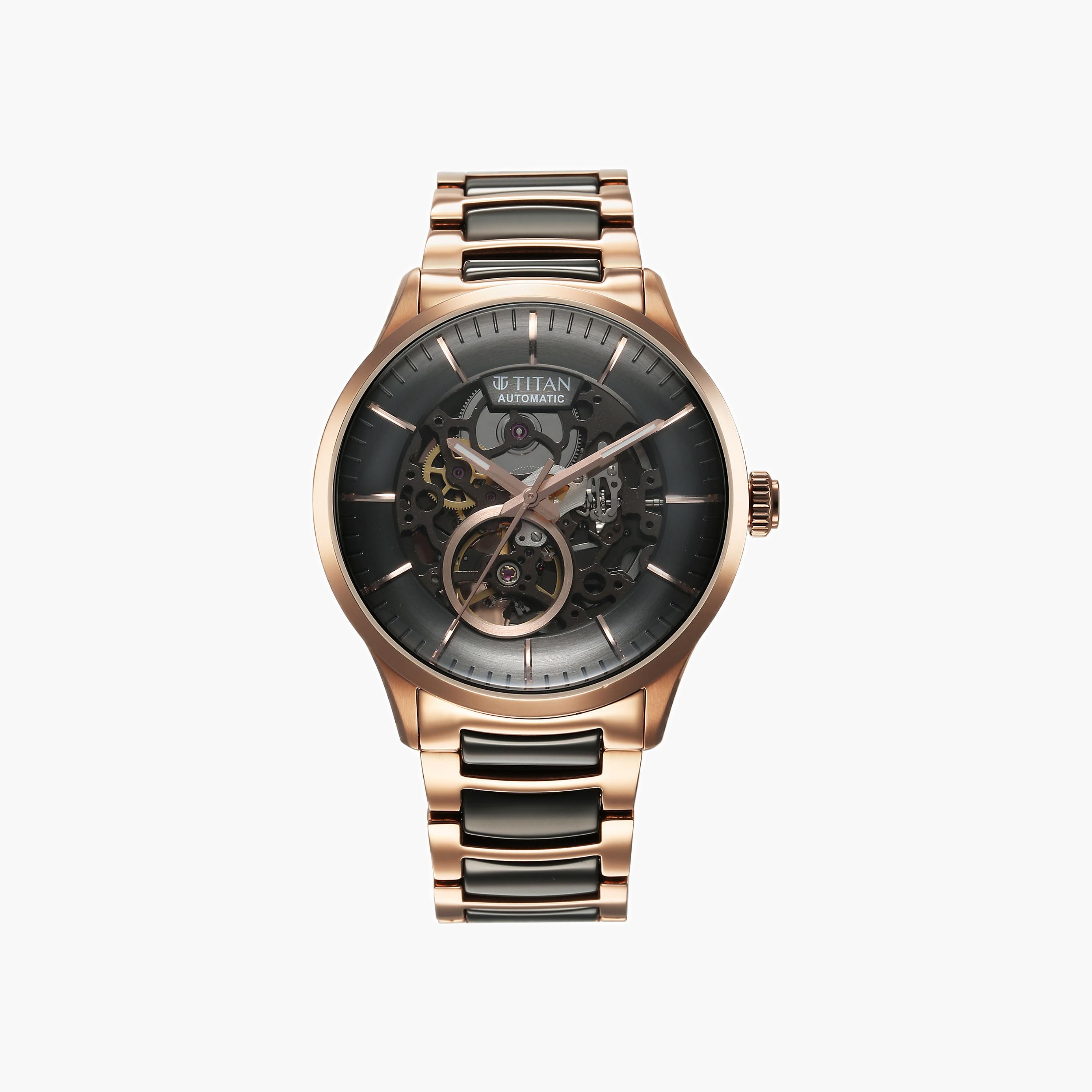 Titan Automatic Skeleton Dial Watch-men-watchesandjewellery-watches-image-1