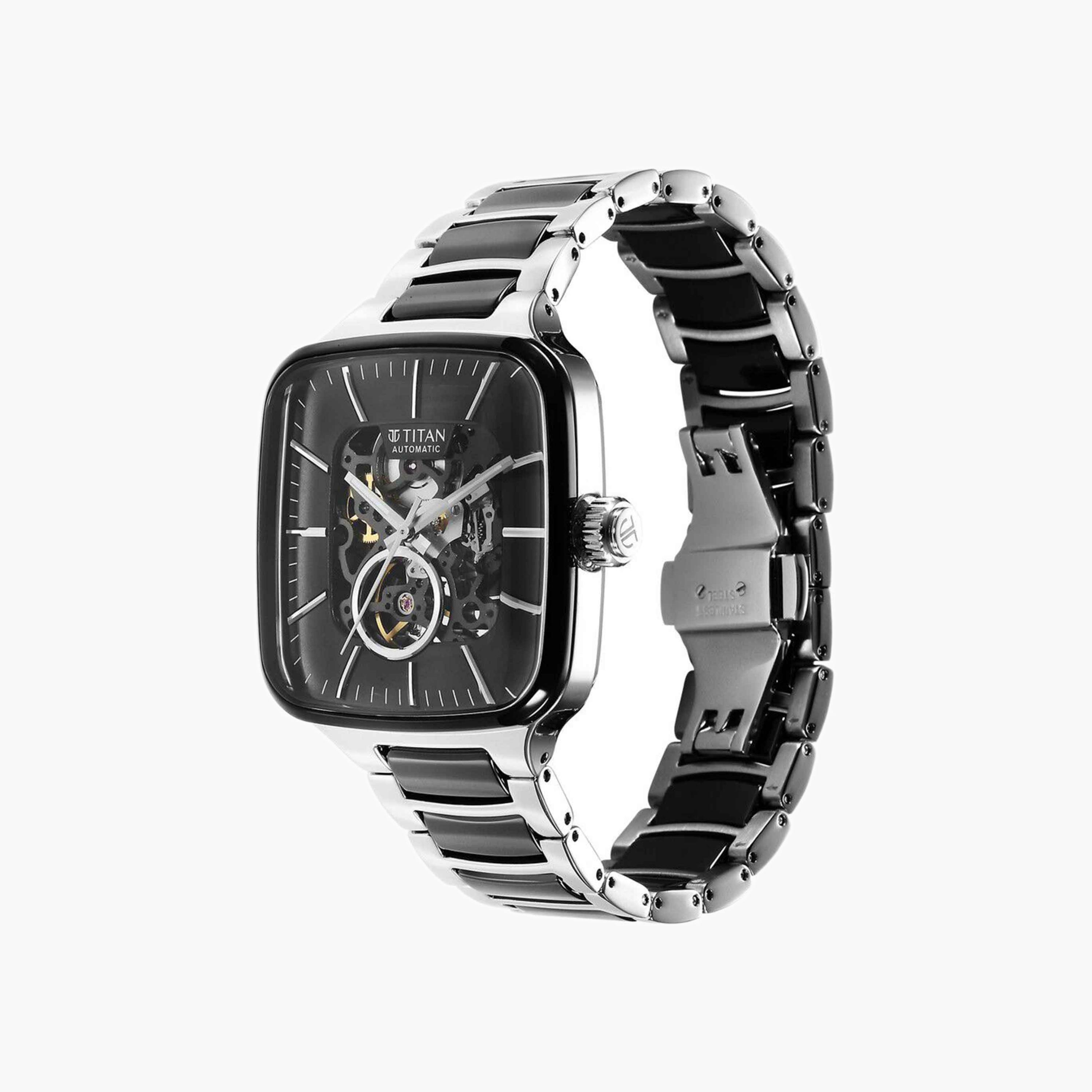 Titan Men's Skeleton Automatic Watch-men-watchesandjewellery-watches-image-4