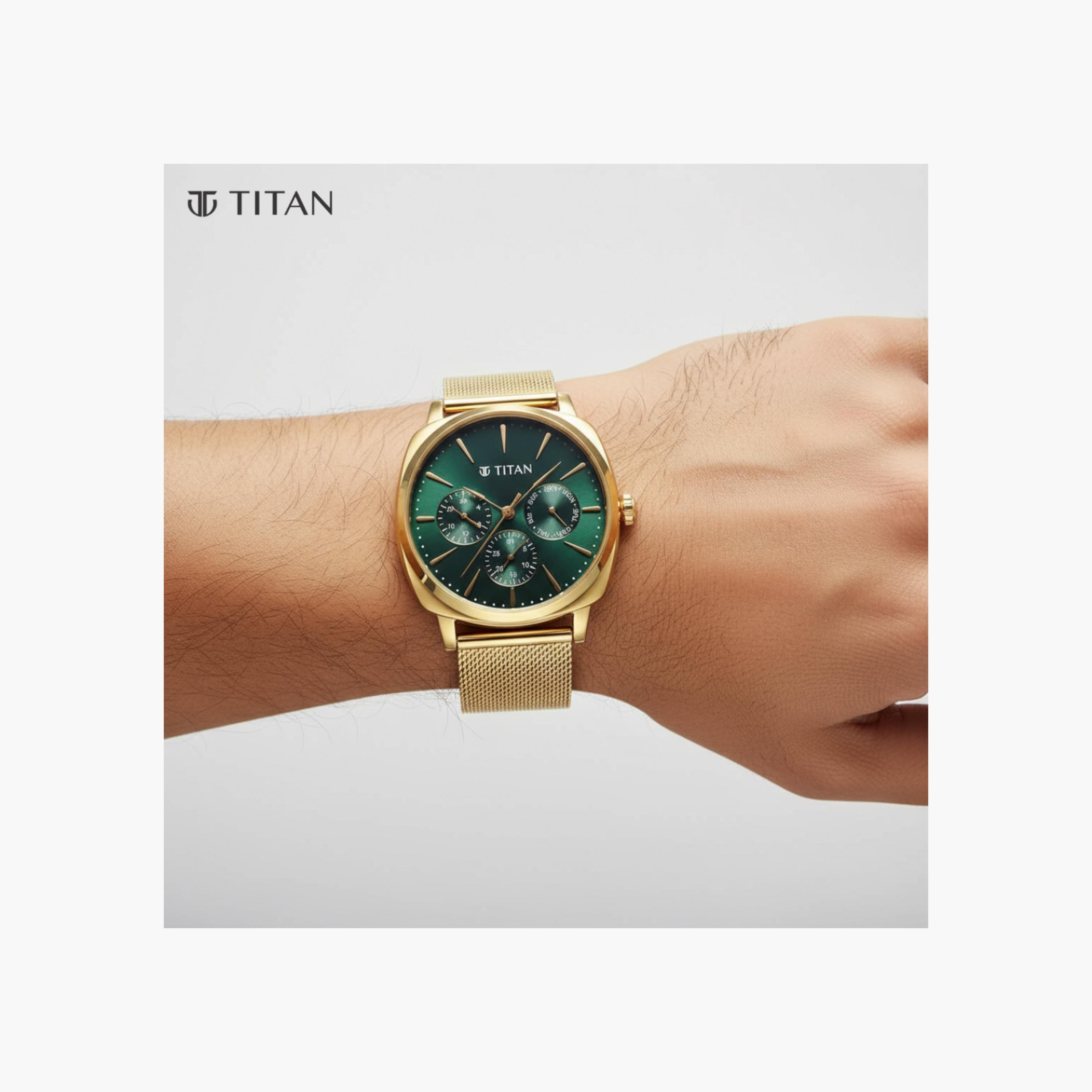Multifunction Mesh Strap Watch-men-watchesandjewellery-watches-image-3