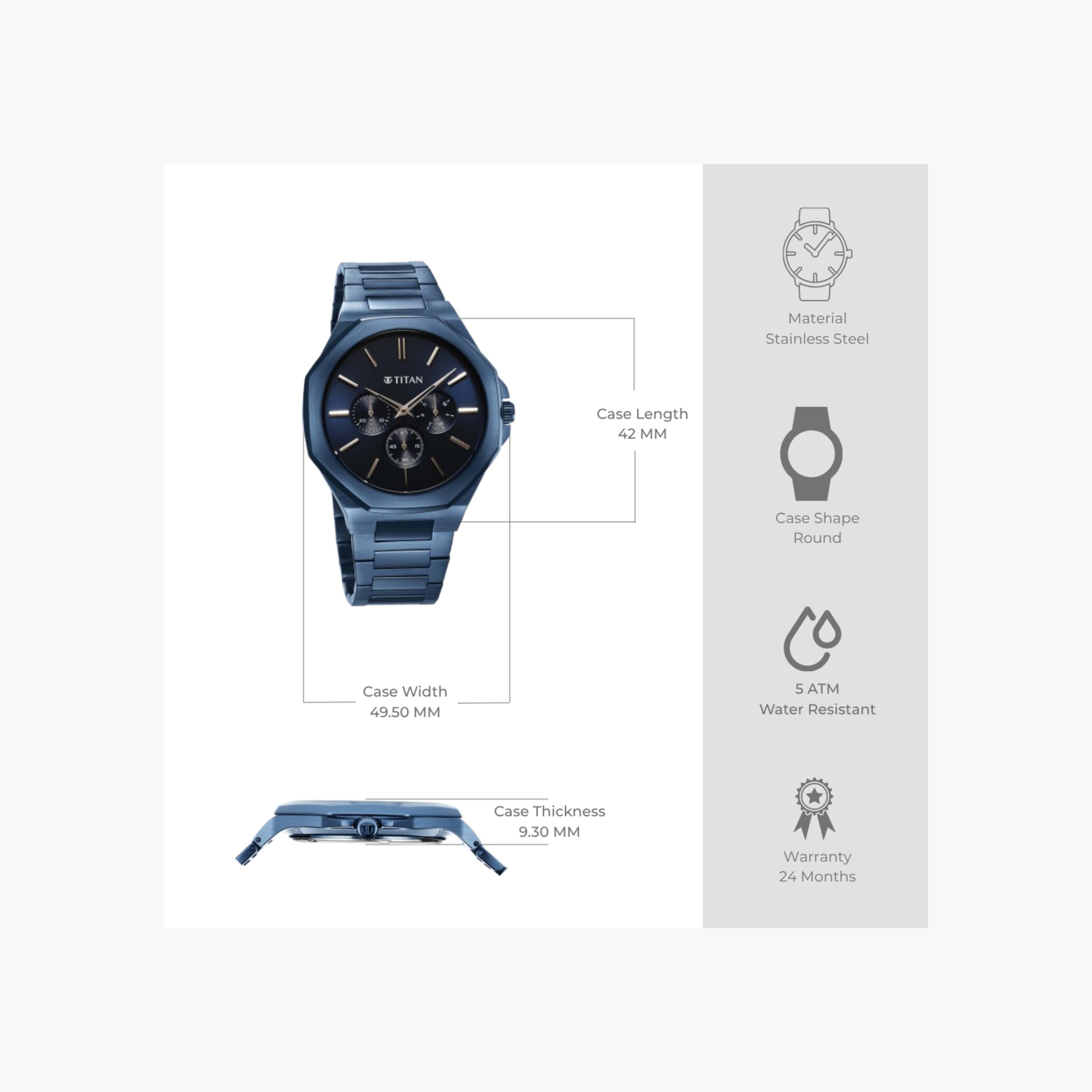 Titan Men's Multifunction Watch-men-watchesandjewellery-watches-image-3