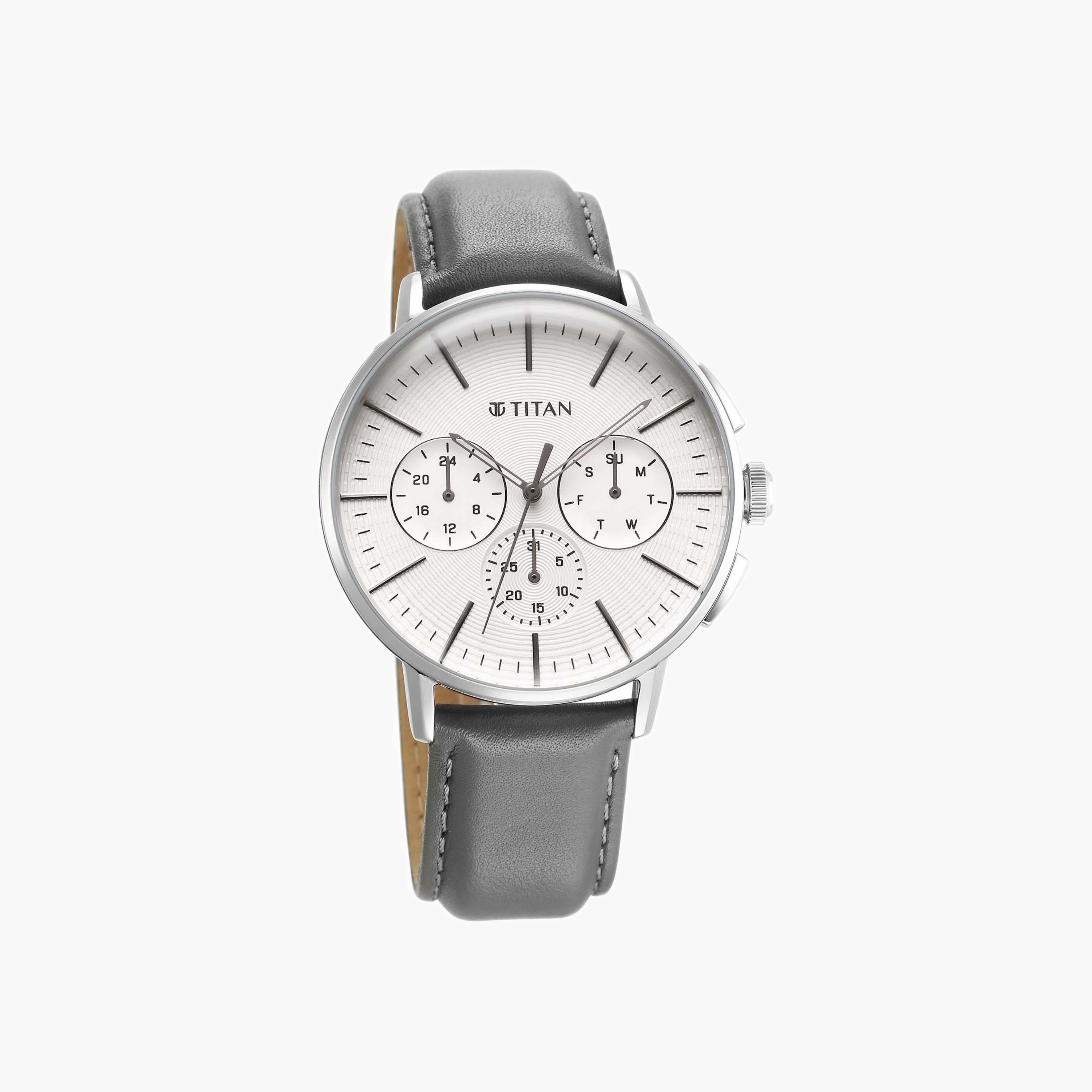 Textured Dial Analogue Watch-men-watchesandjewellery-watches-image-1