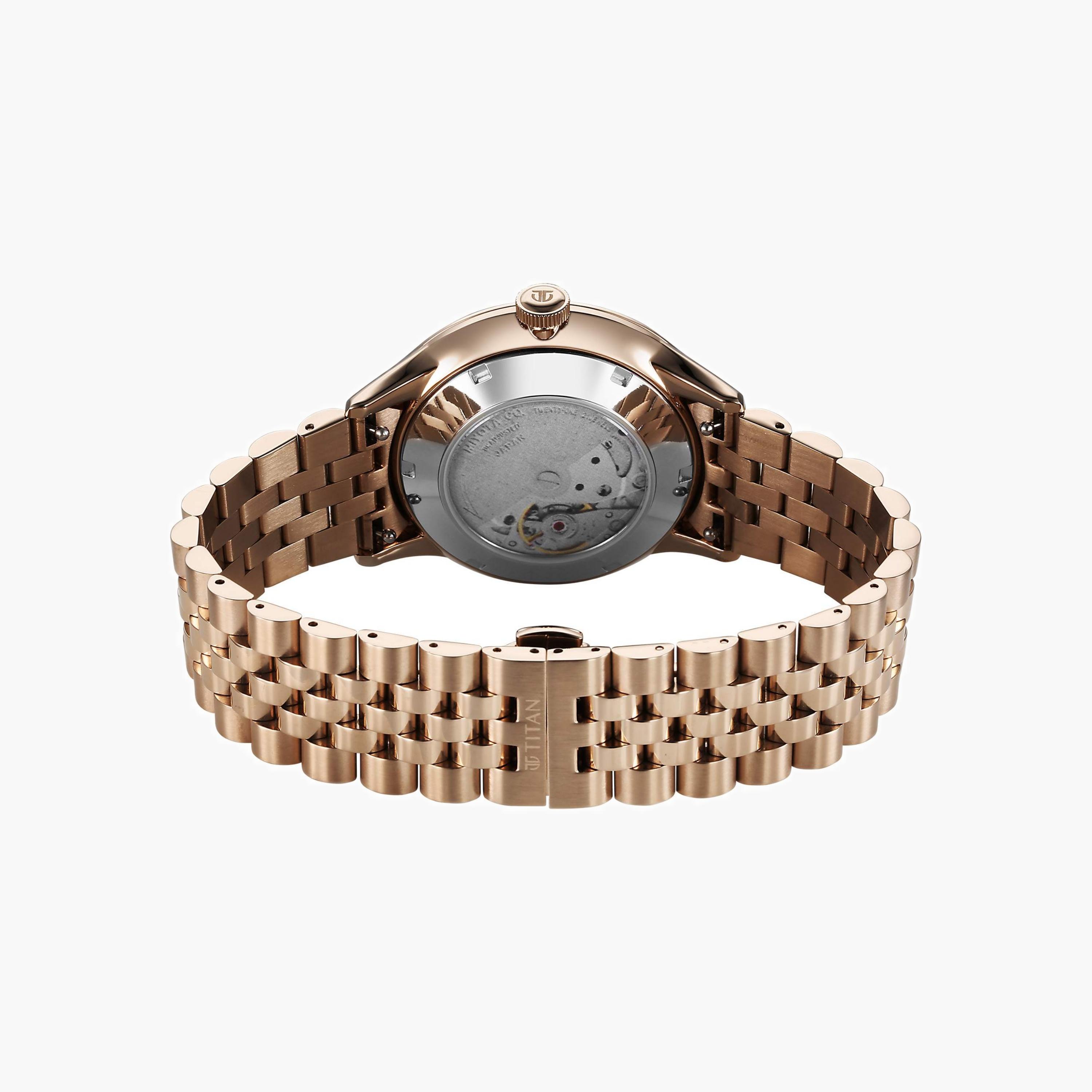 Titan Automatic Stainless Steel Watch-men-watchesandjewellery-watches-image-2