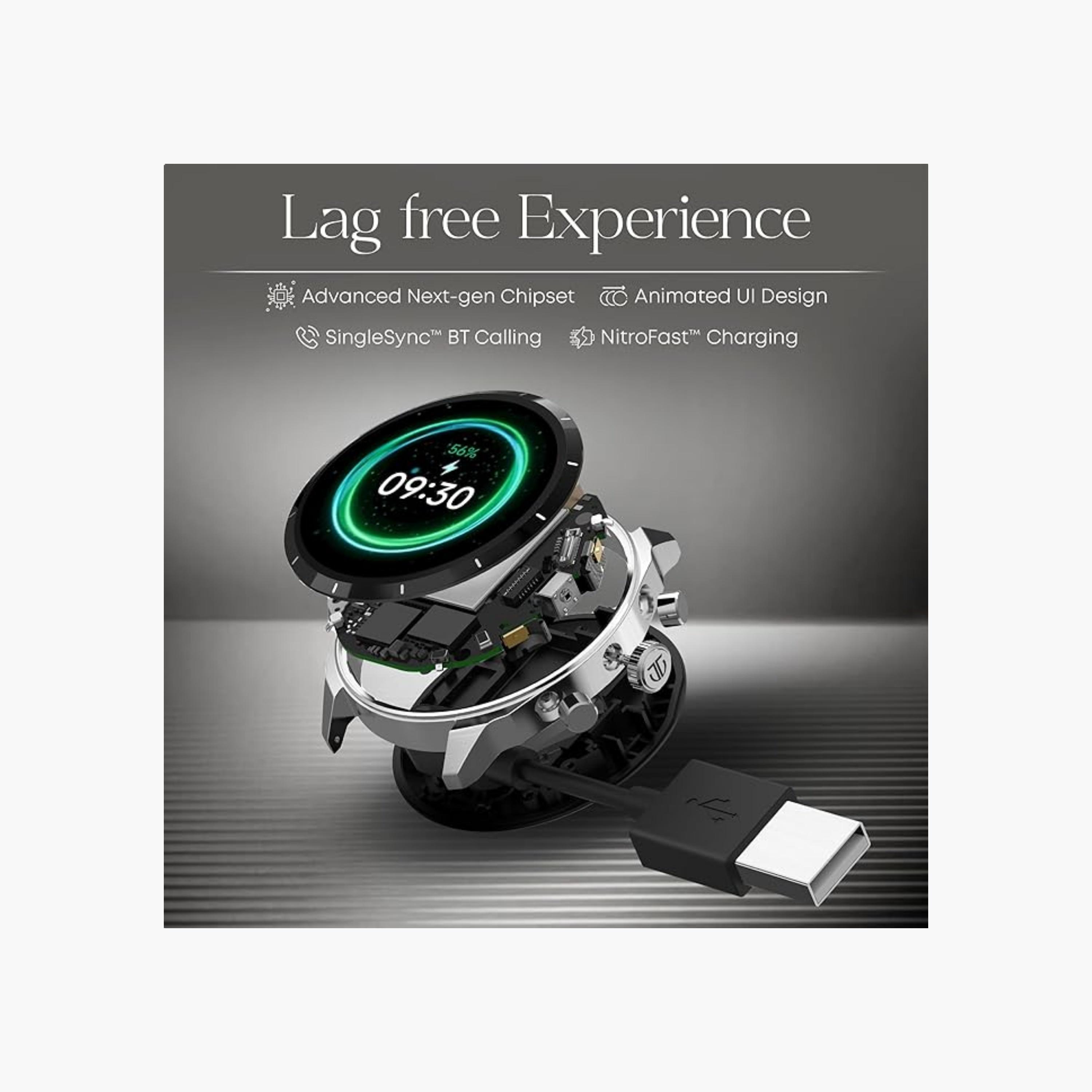 Titan Bicolour Steel Smartwatch with AMOLED Display-men-watchesandjewellery-watches-image-5