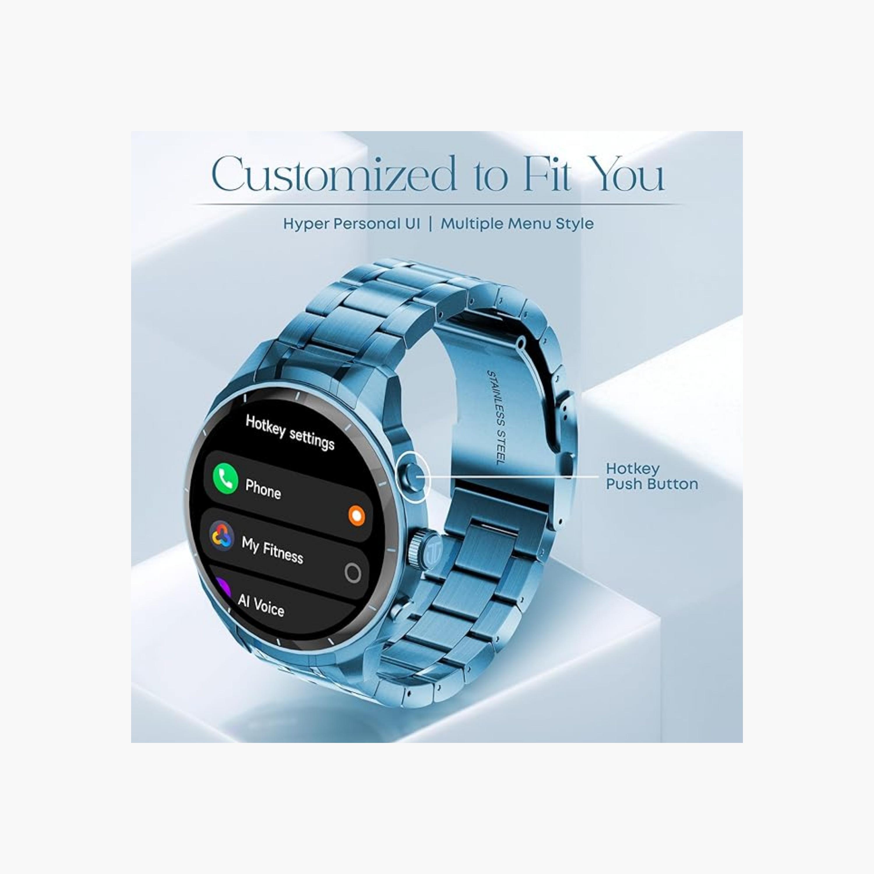 Titan Bicolour Steel Smartwatch with AMOLED Display-men-watchesandjewellery-watches-image-7